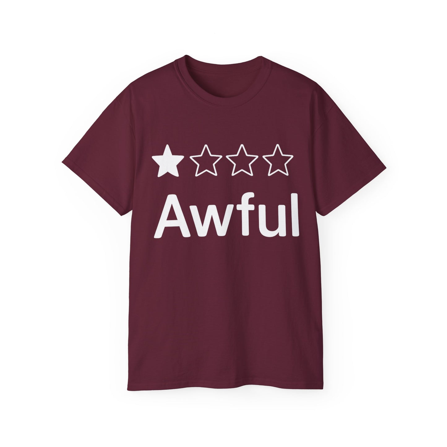Awful Review One Star T-Shirt