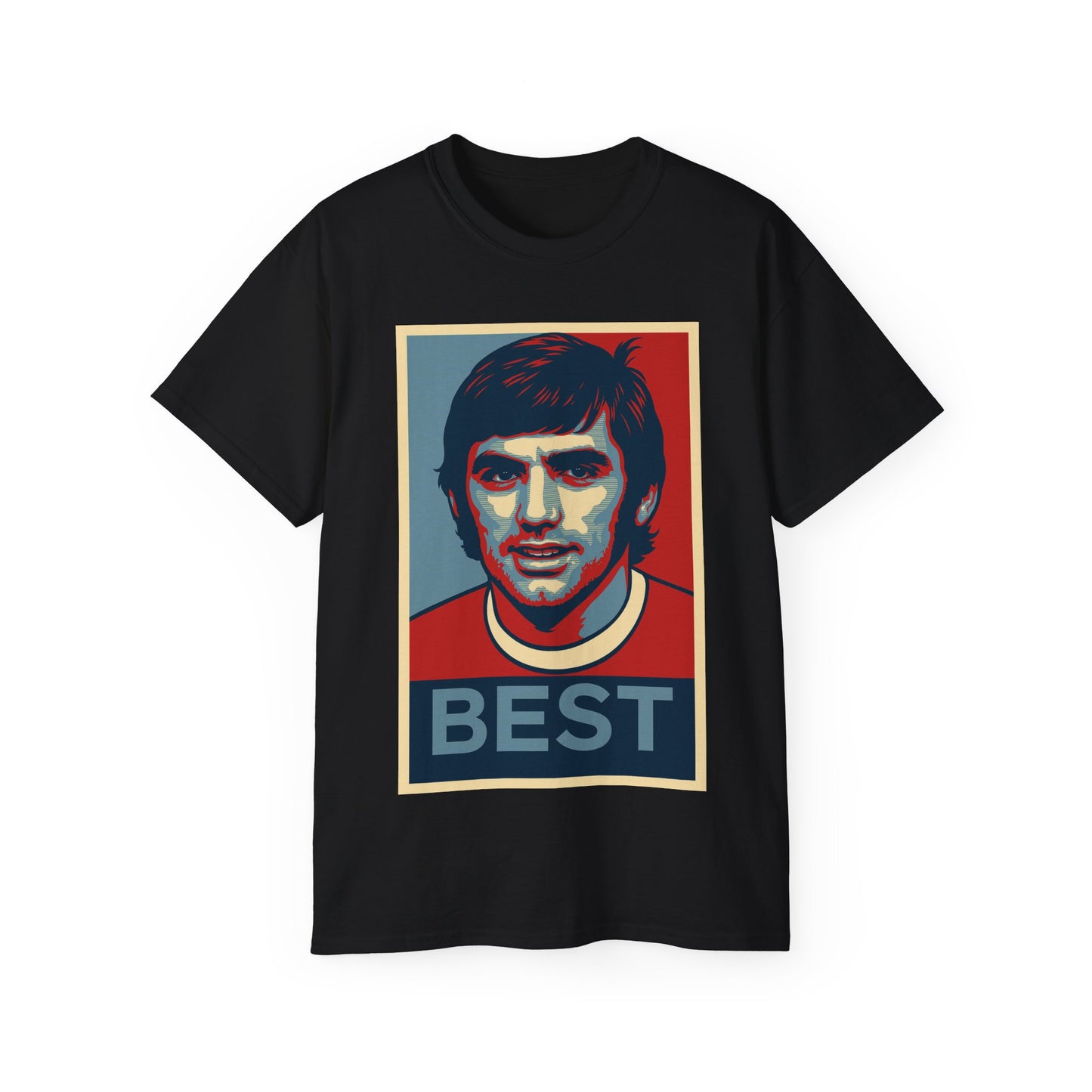 George Best Hope Poster T-Shirt - Manchester United