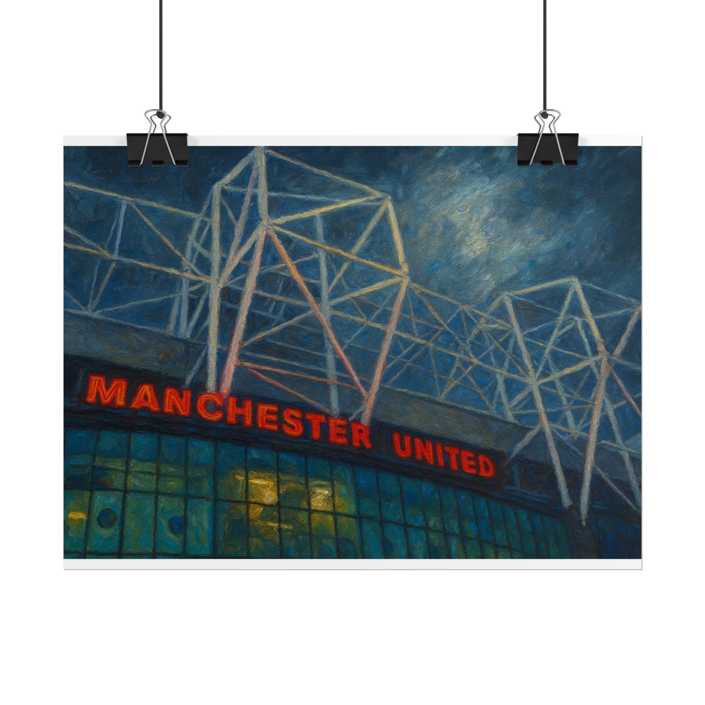Manchester United Old Trafford Rolled Poster