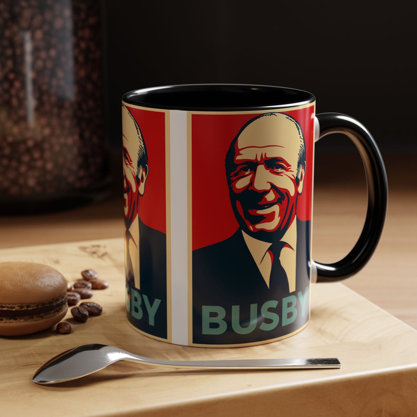 Matt Busby Hope Poster - Manchester United