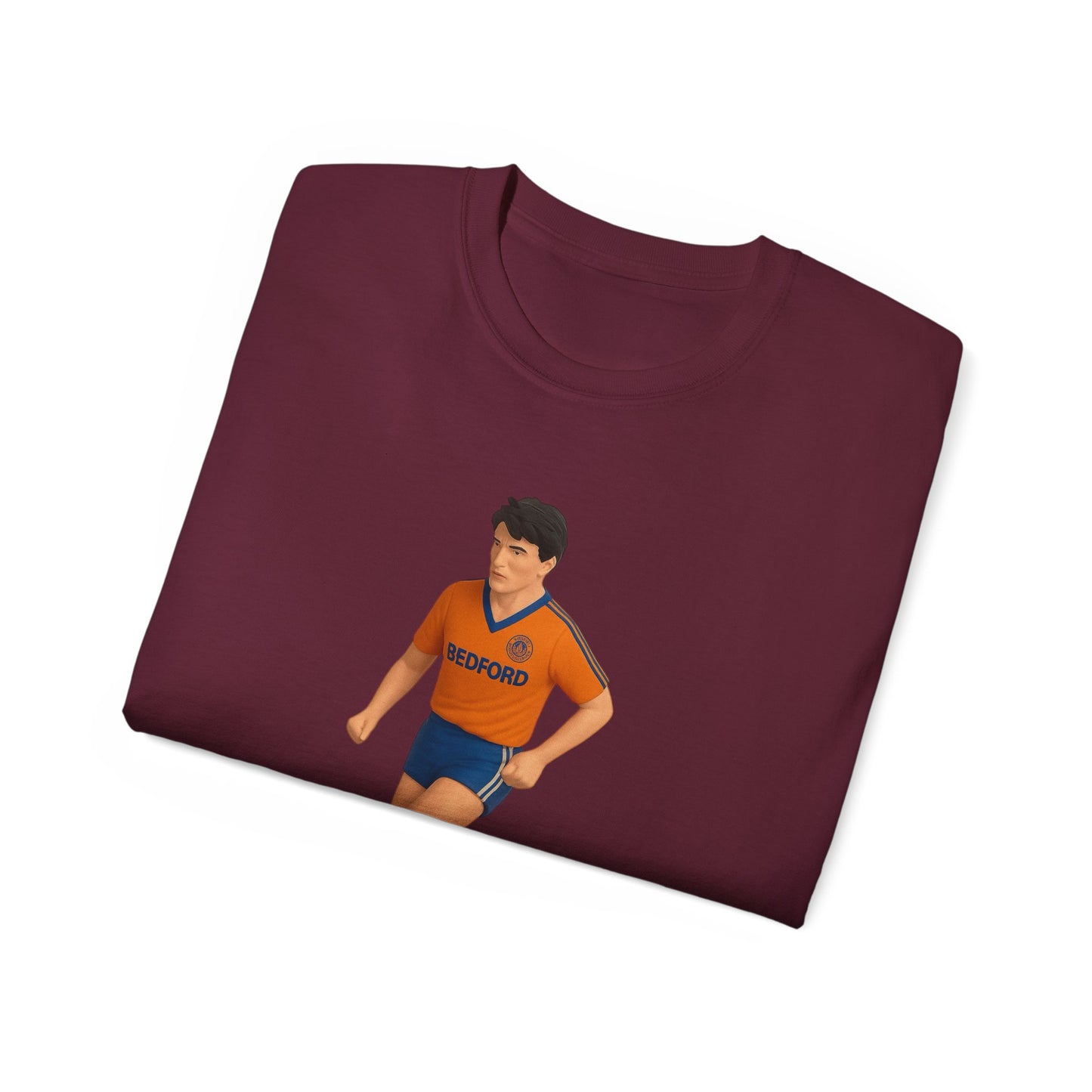 Mick Harford Subbuteo T-Shirt - Luton Town
