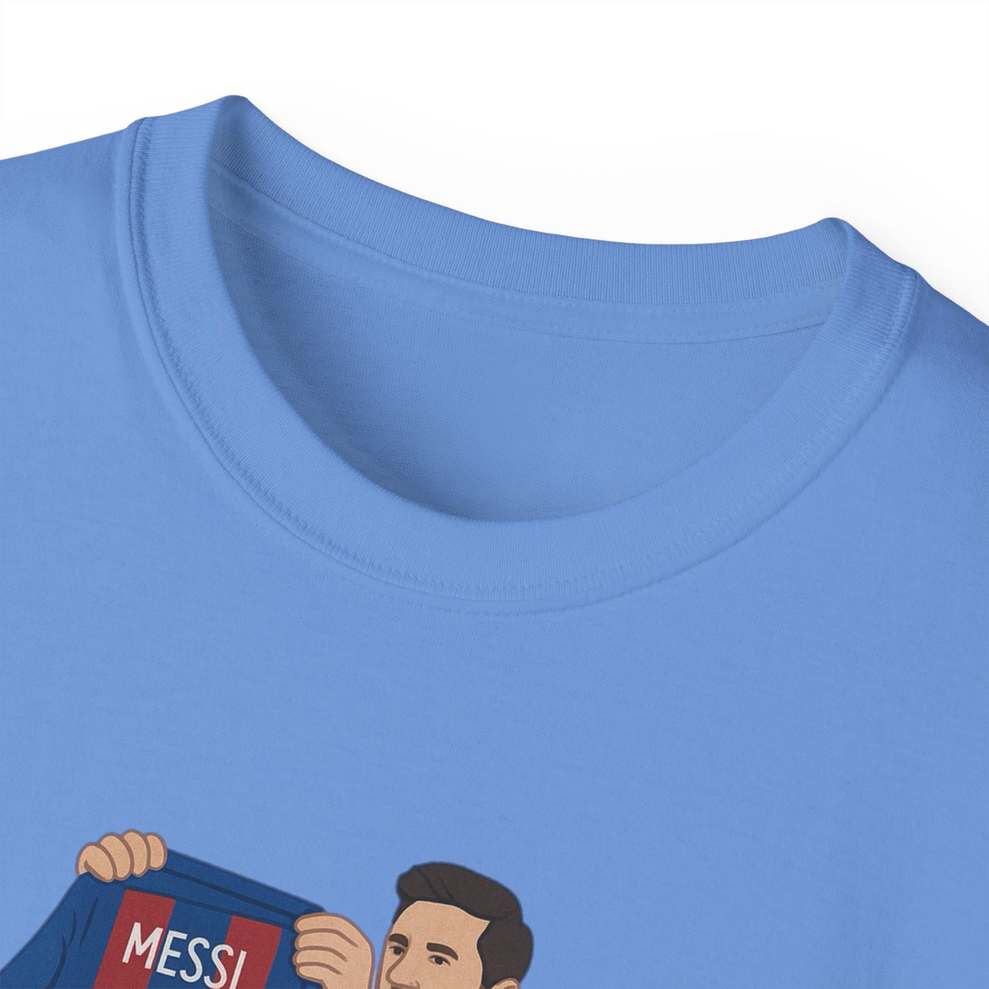 Lionel Messi Cartoon Subbuteo T-Shirt - Barcelona