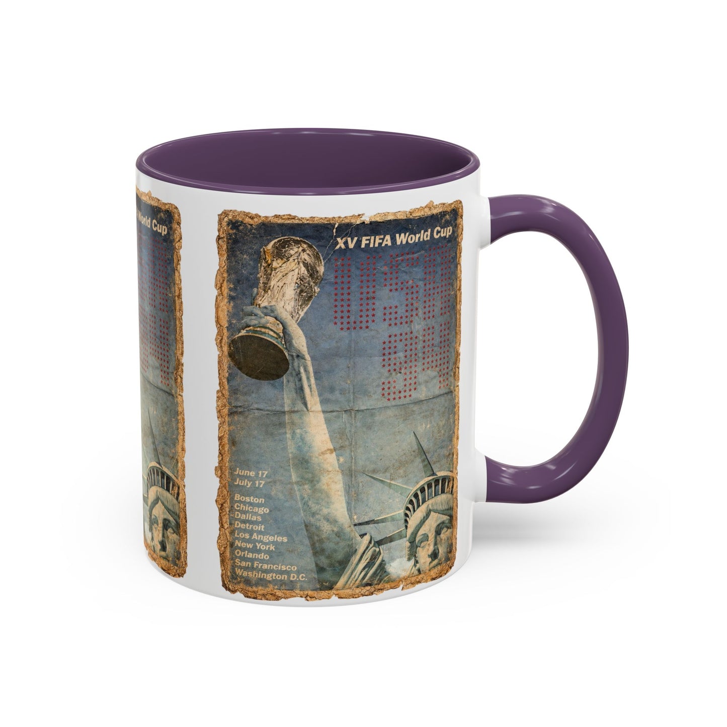 USA 94 World Cup Liberty Poster Coffee Mug (11, 15oz)