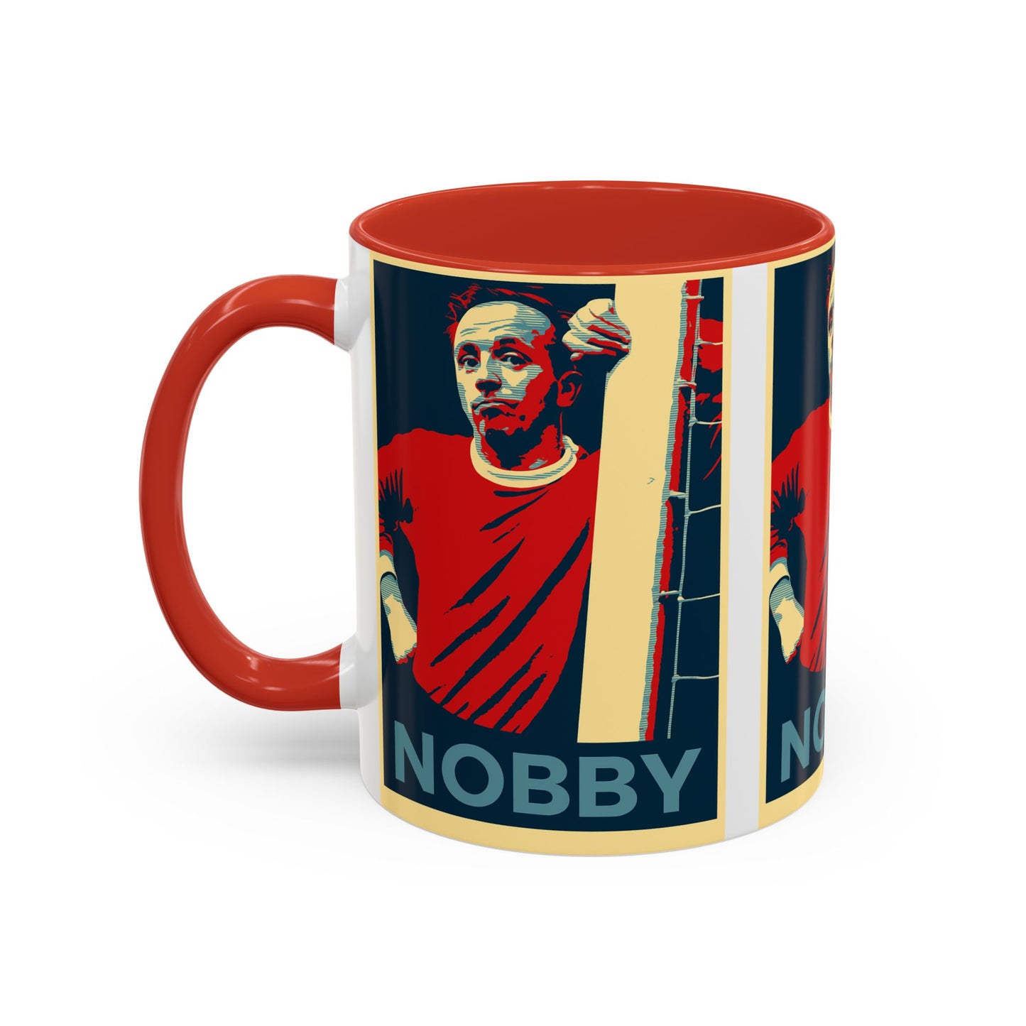 Nobby Stiles Hope Poster Mug - Manchester United