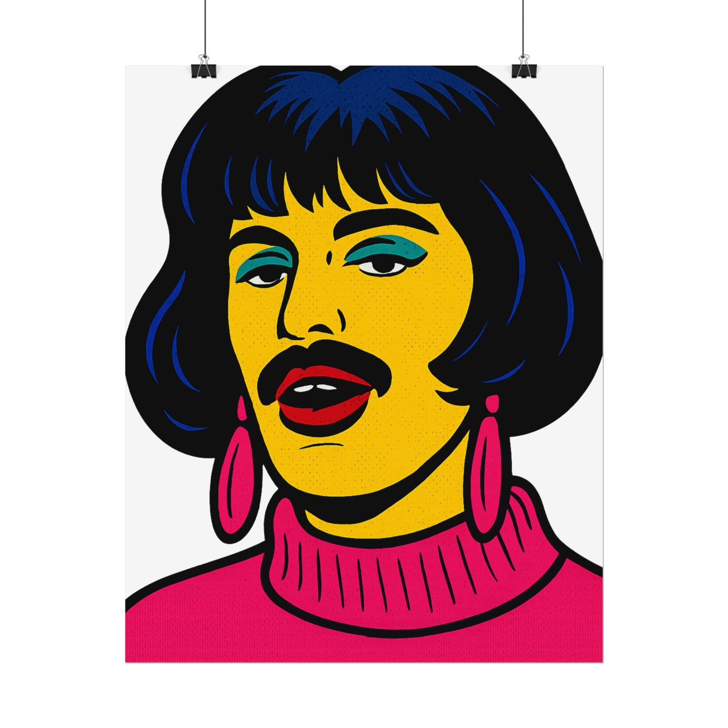Mercury Pop Art I Want To Break Free Poster