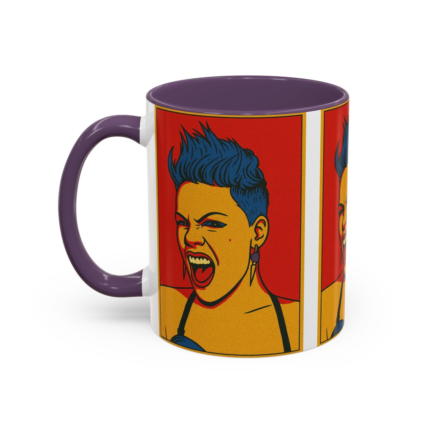Pink Pop Art Mug