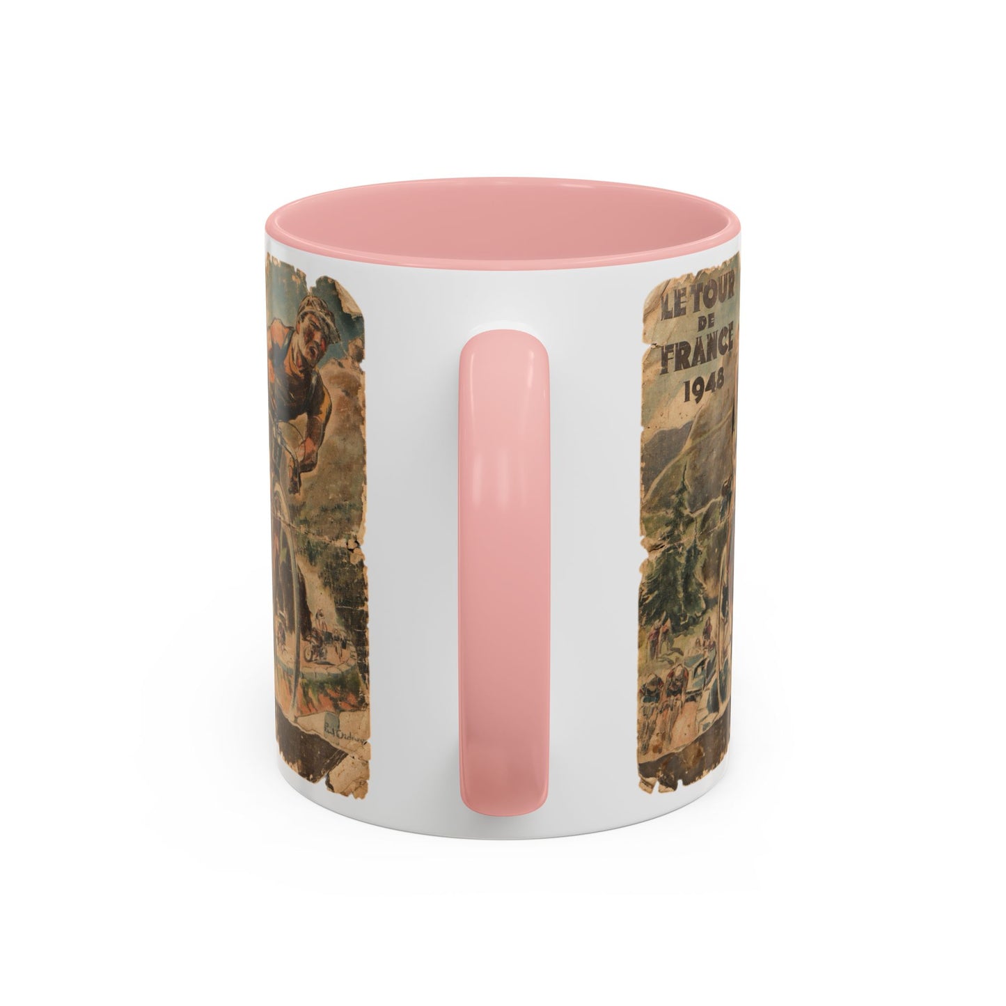 Tour De France 1948 Poster Coffee Mug (11, 15oz)