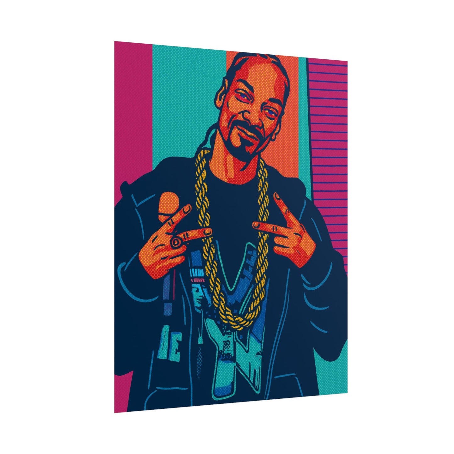Snoop Dogg Pop Art Poster