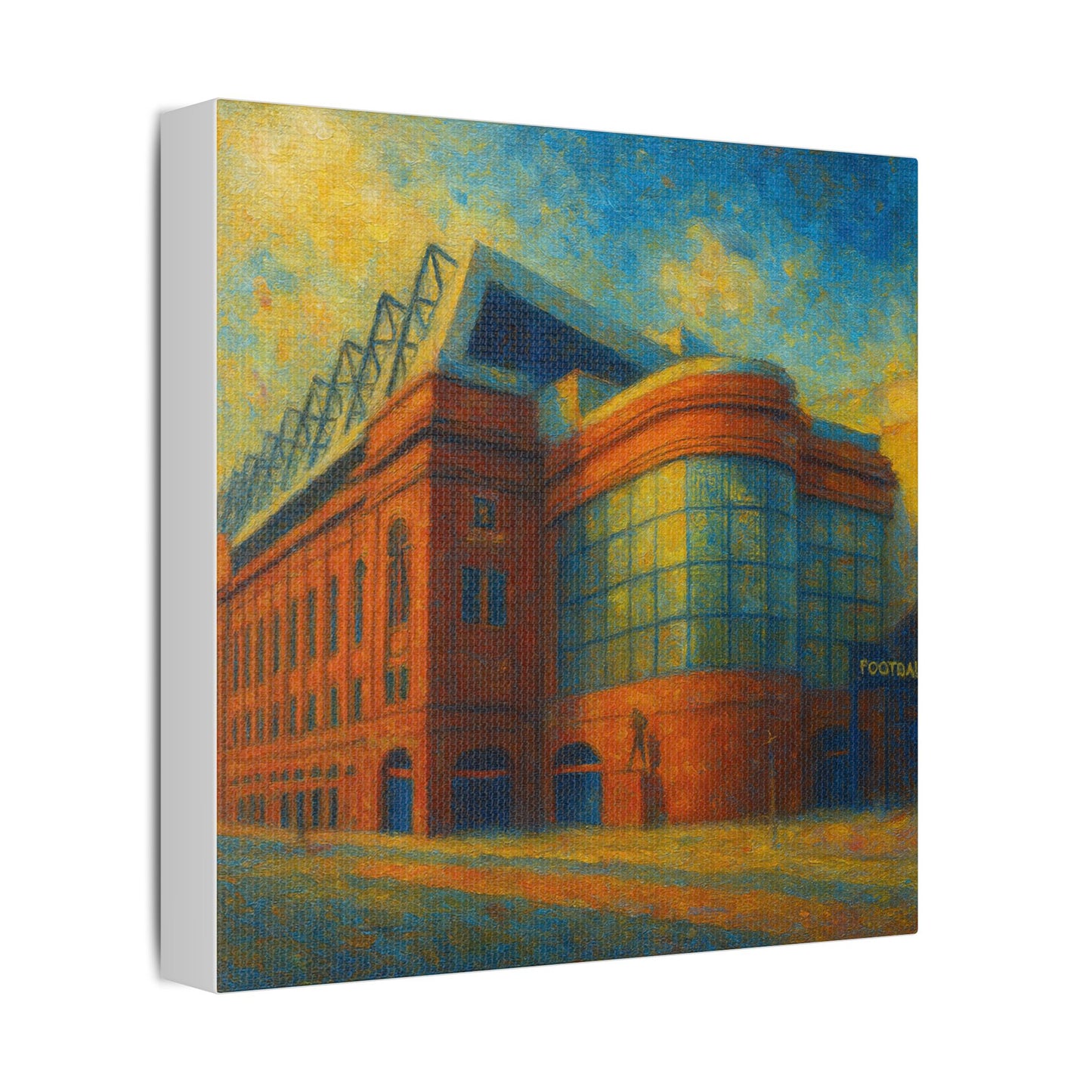 Rangers FC Ibrox Stadium Canvas Wall Art