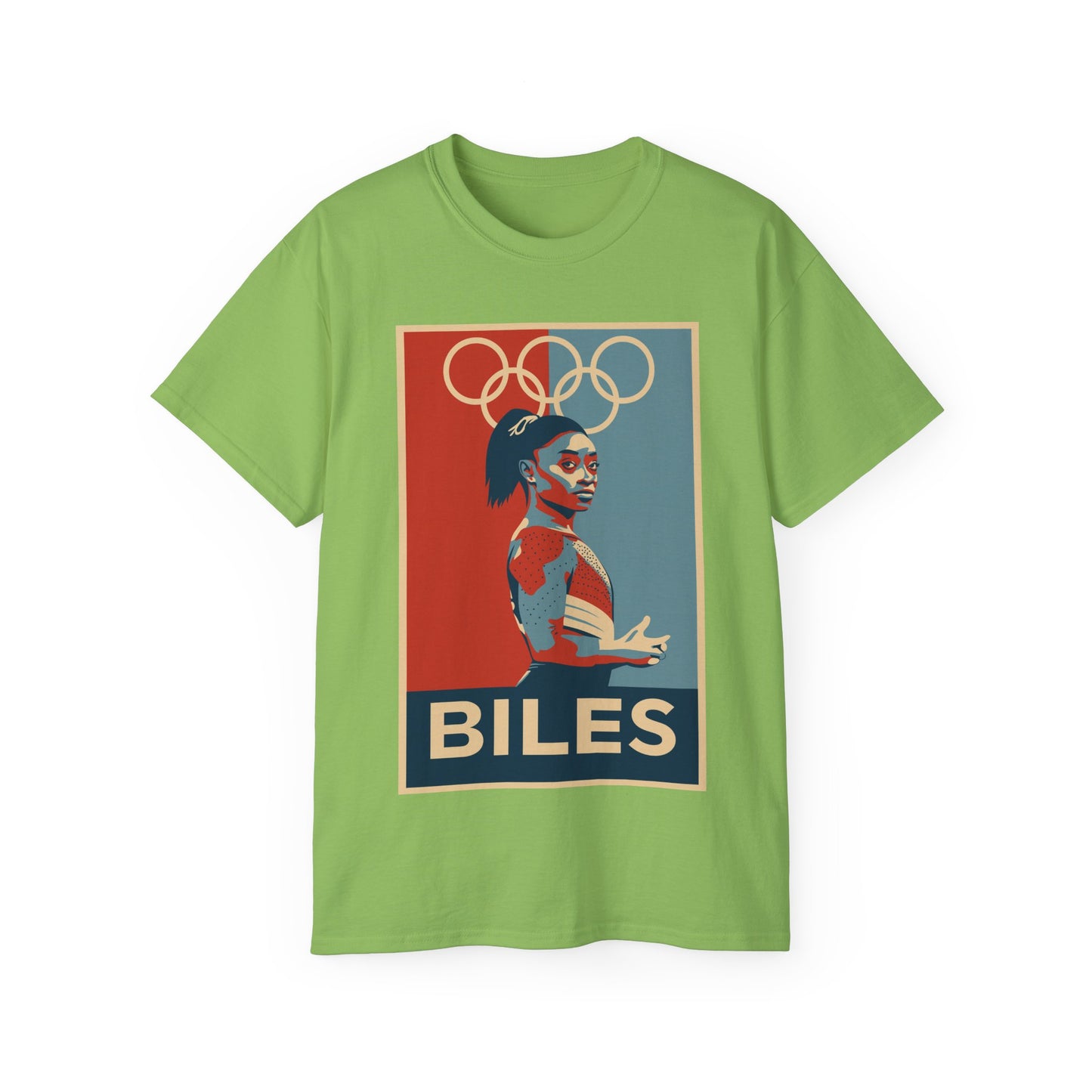 Simone Biles Olympic Rings T-Shirt