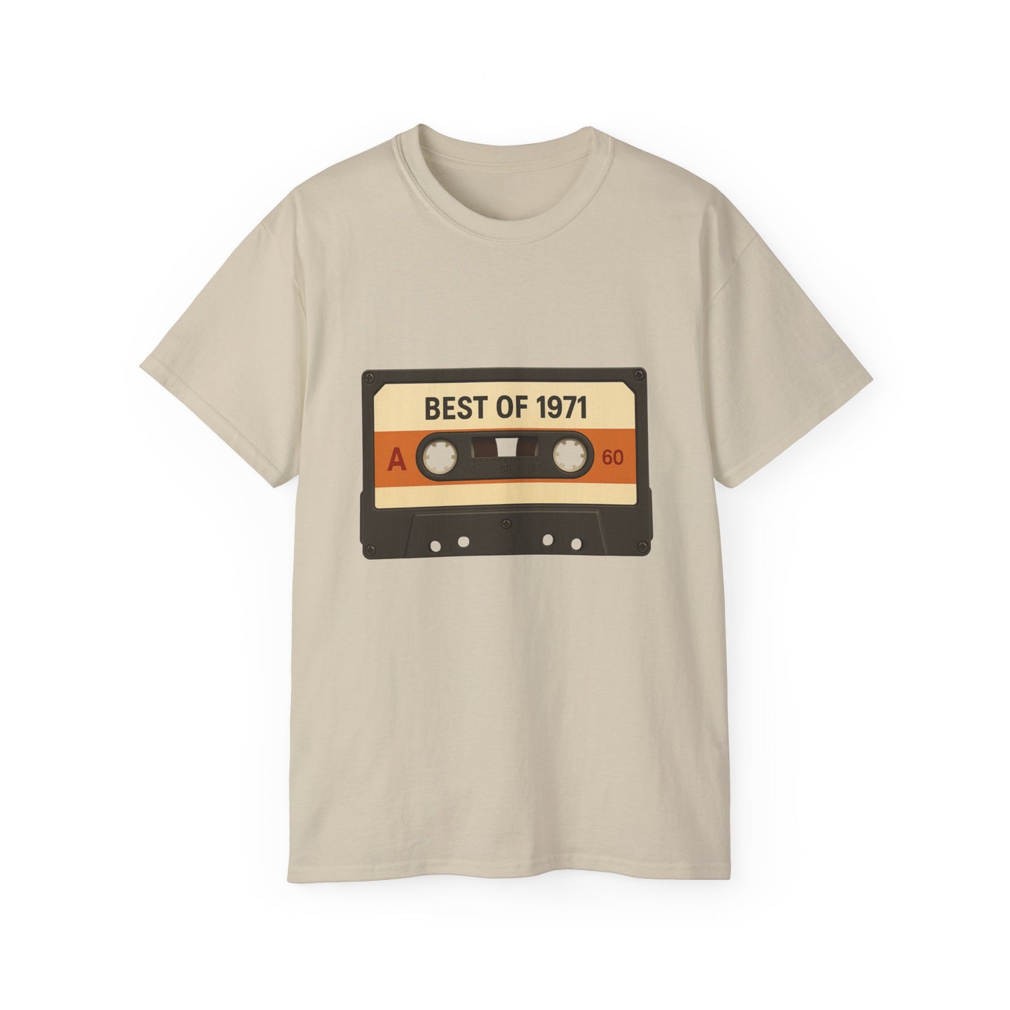 Retro Cassette Tape Best of 1971 T-Shirt