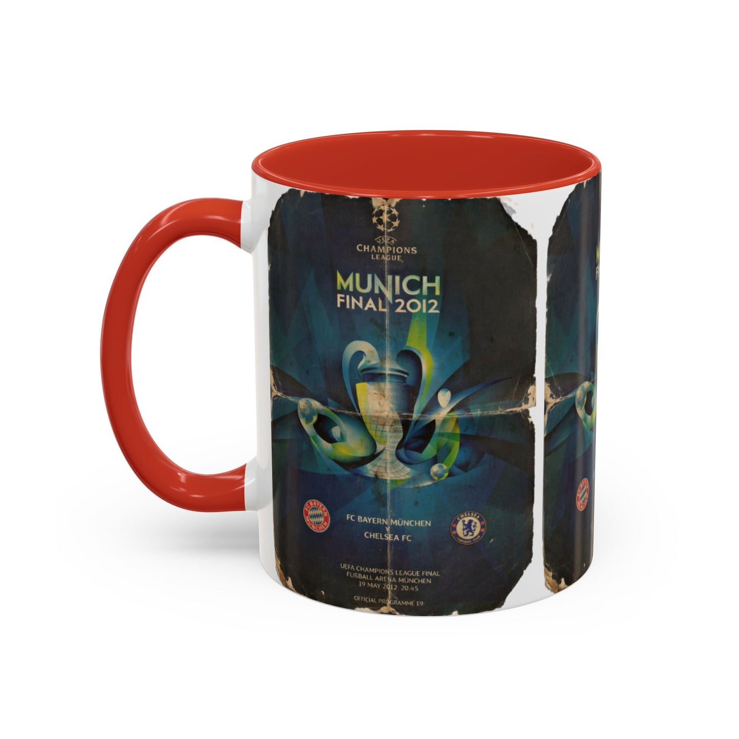 2012 UCL Chelsea Bayern Munich Final Poster Accent Coffee Mug (11, 15oz)