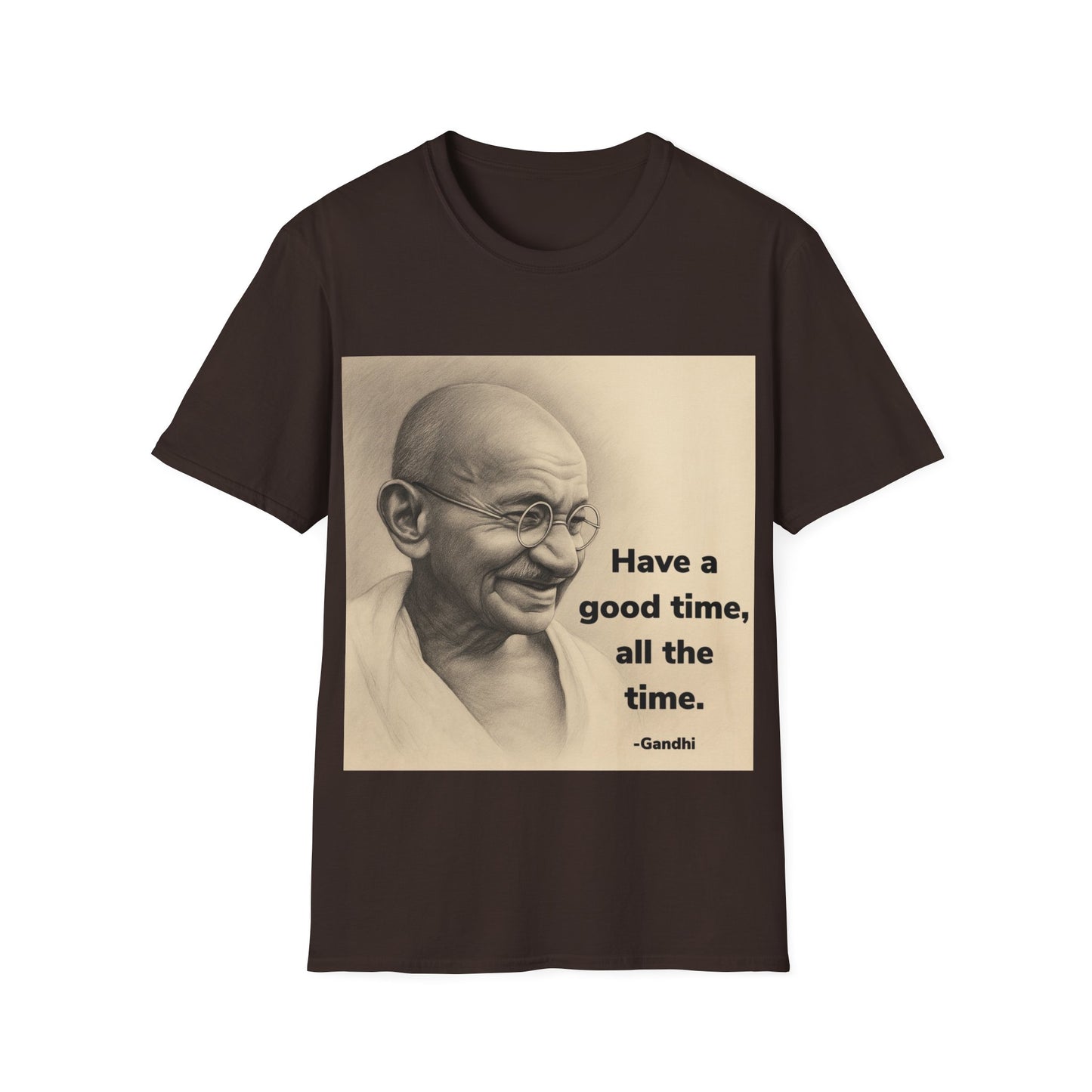 Inspirational Gandhi Quote T-Shirt