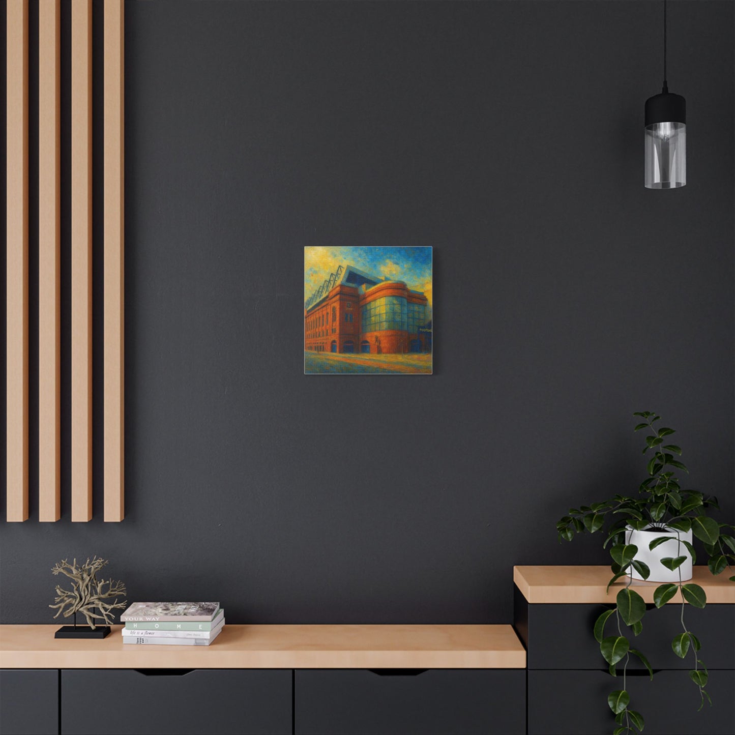 Rangers FC Ibrox Stadium Canvas Wall Art