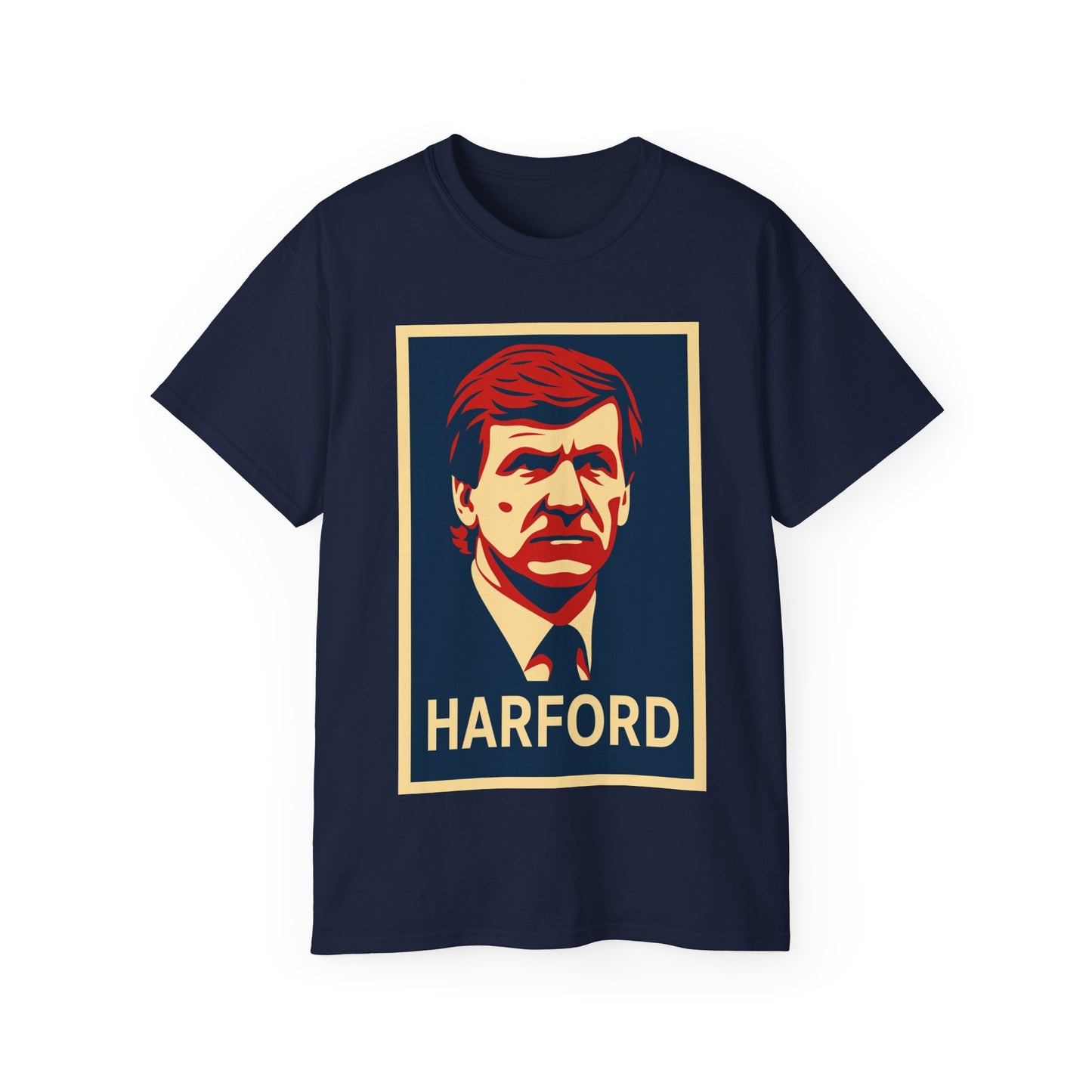 Ray Harford Hope Poster T-Shirt - Luton Town