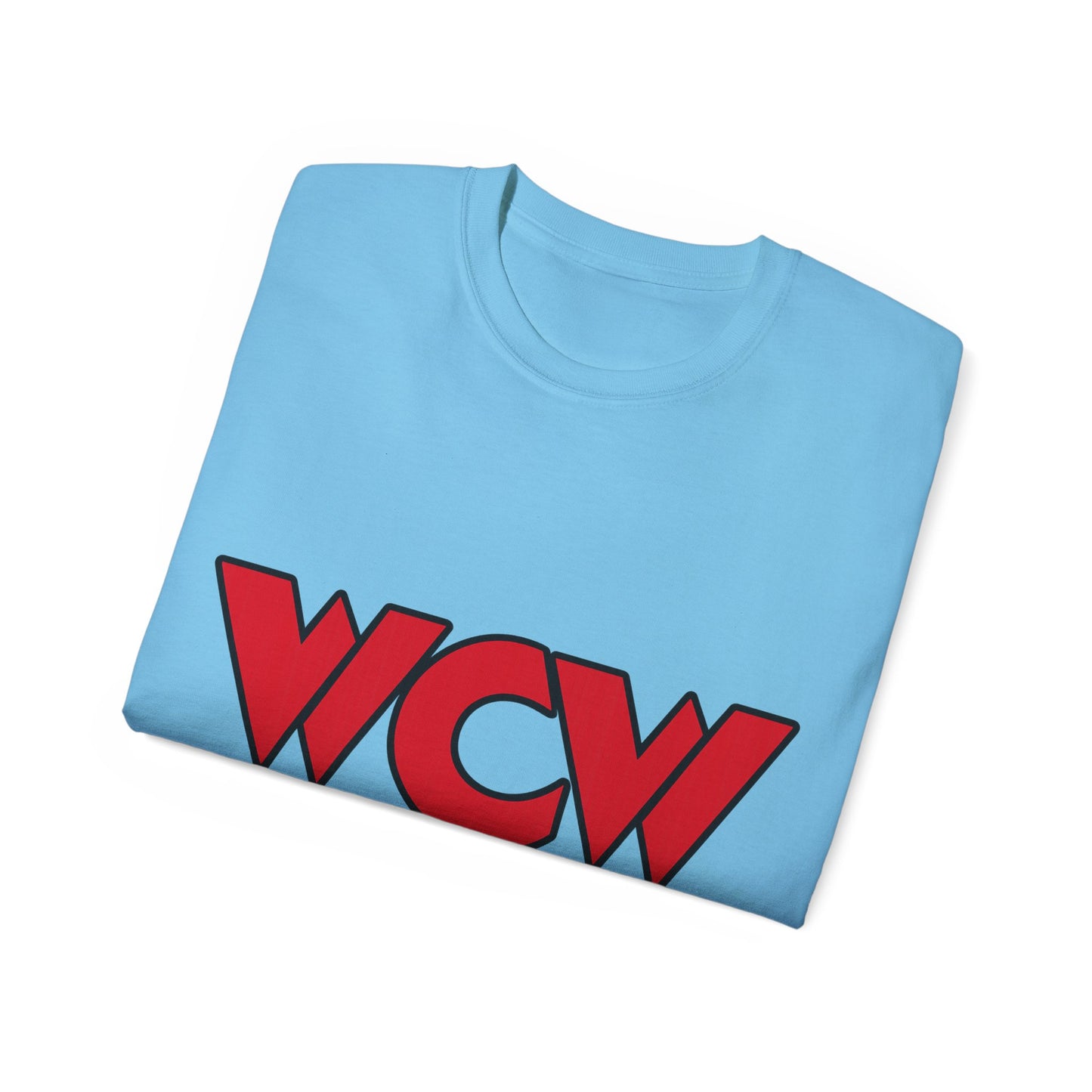 WCW Logo Red Unisex Ultra Cotton Tee