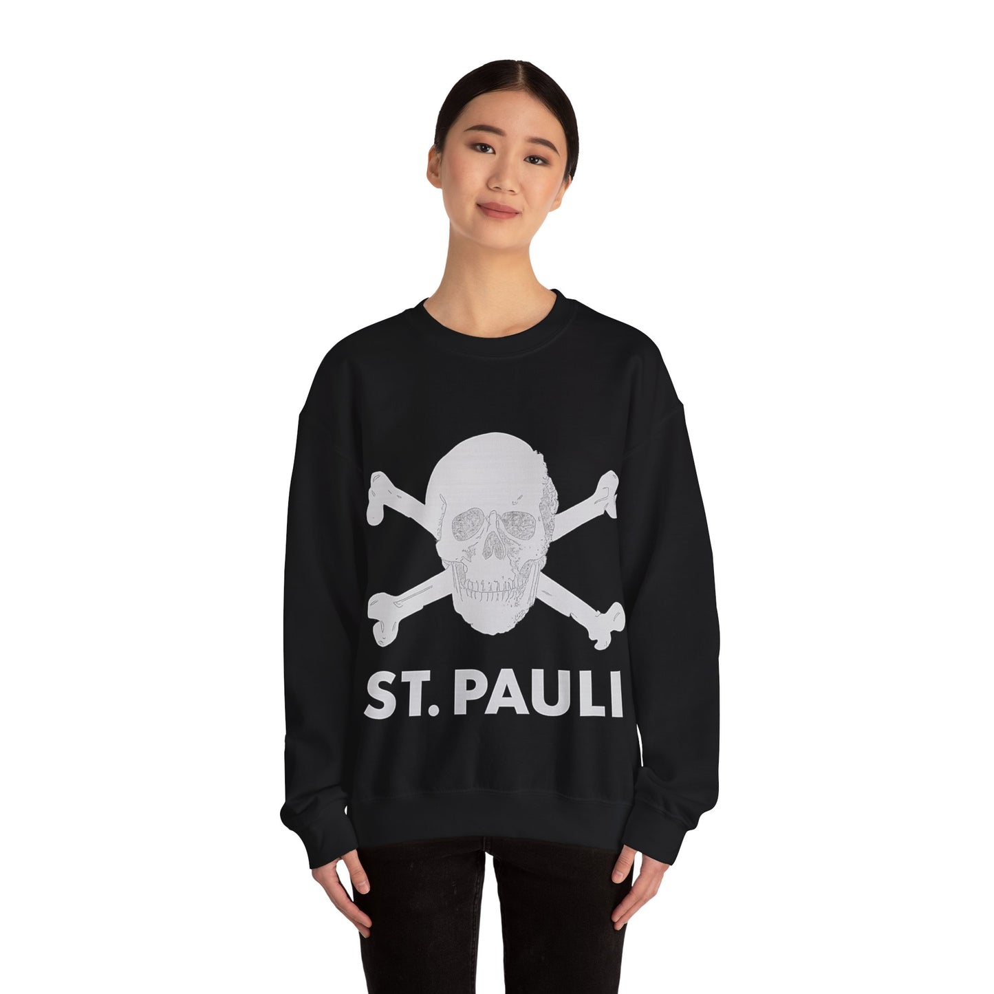 St. Pauli Skull & Crossbones Crewneck Sweatshirt