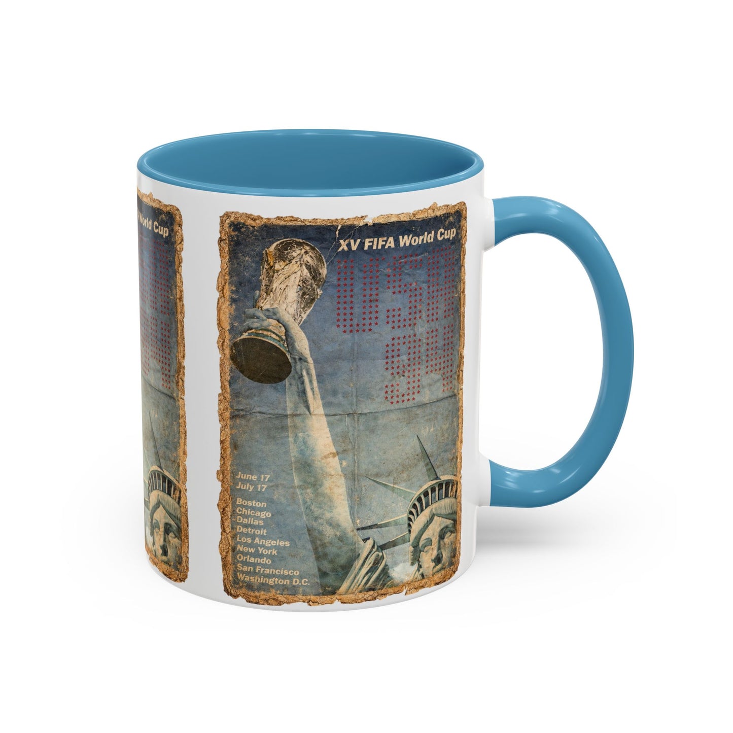 USA 94 World Cup Liberty Poster Coffee Mug (11, 15oz)