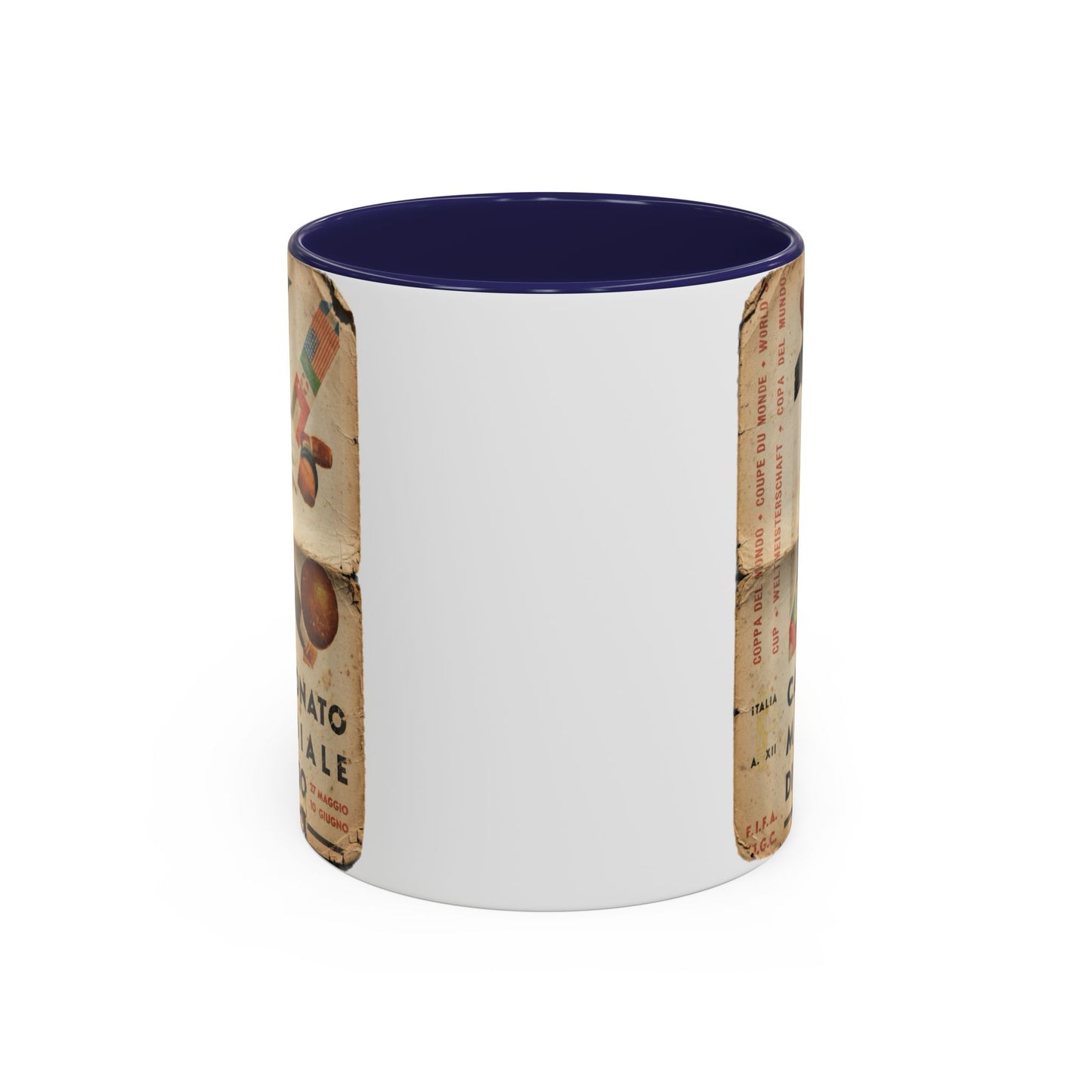 Italy 1934 World Cup Poster Coffee Mug (11, 15oz)