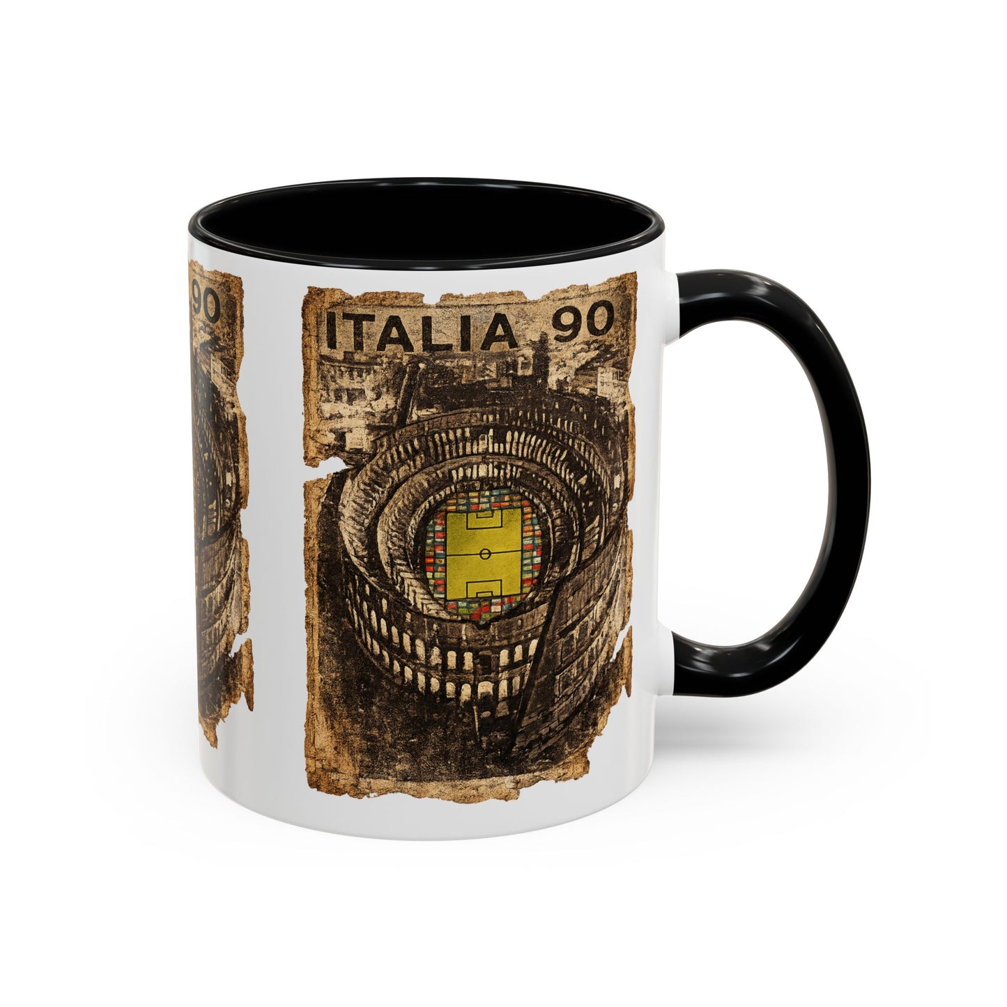Italia 90 World Cup Poster Coffee Mug (11, 15oz)