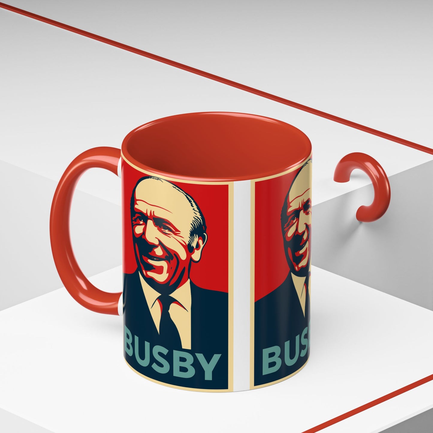 Matt Busby Hope Poster - Manchester United