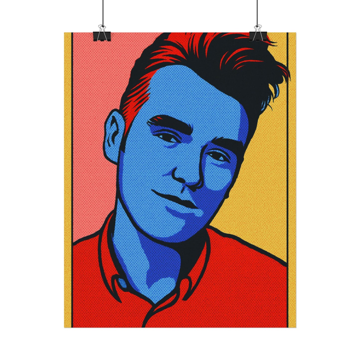 Morrissey Pop Art Poster