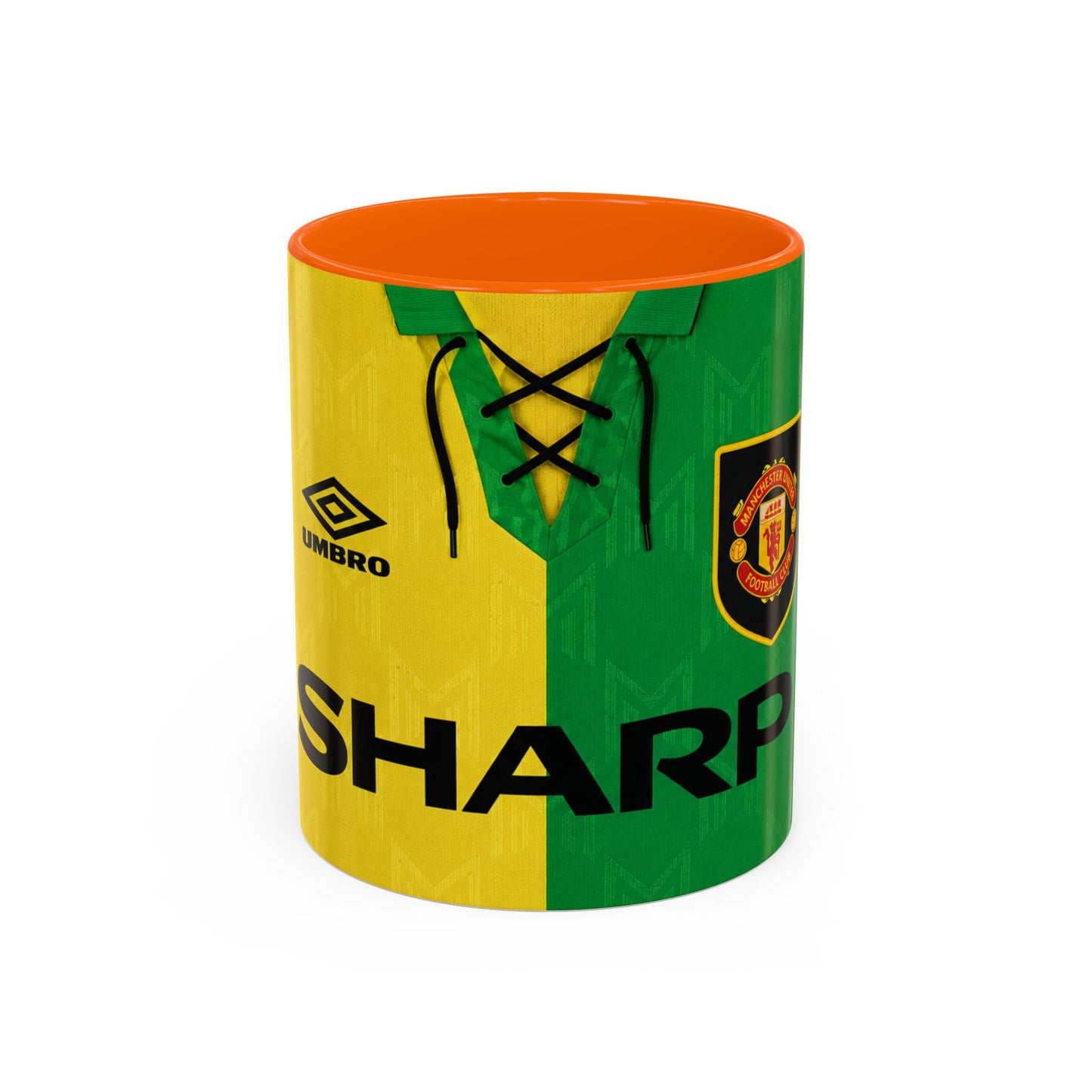 Manchester United 1992-94 Third Shirt Accent Coffee Mug (11, 15oz)