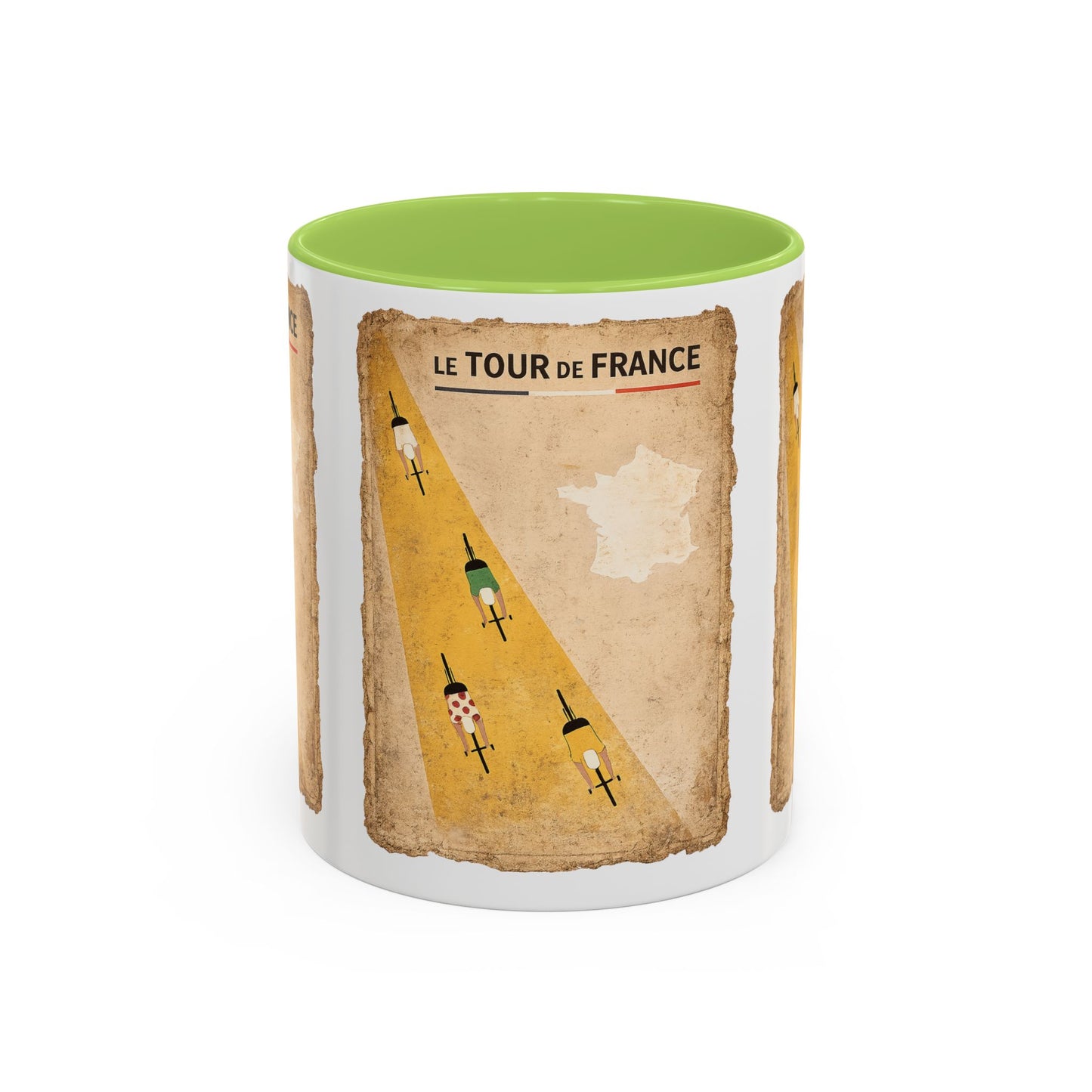 Tour de France Road Accent Coffee Mug (11, 15oz)