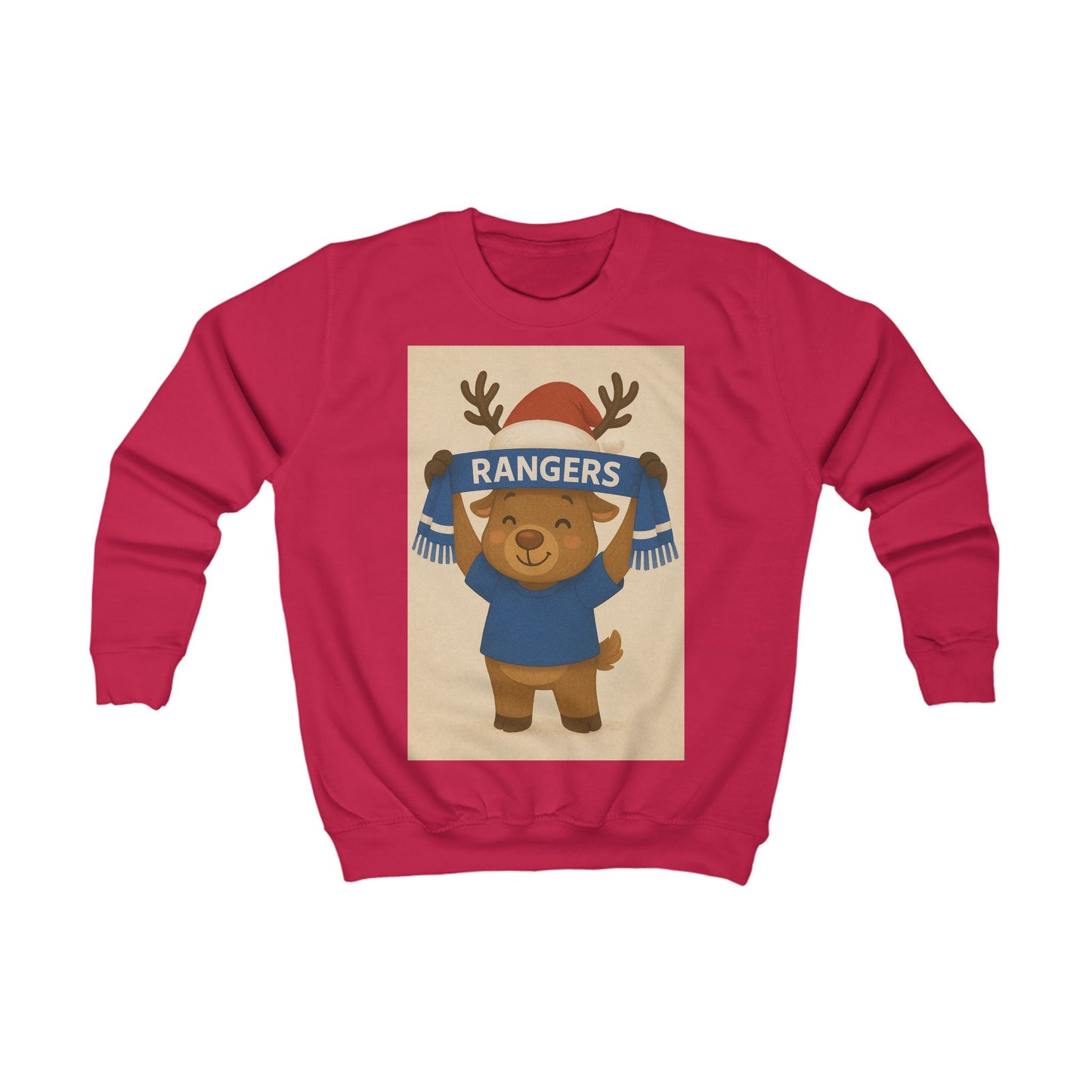Children’s Rangers Reindeer Christmas Jumper