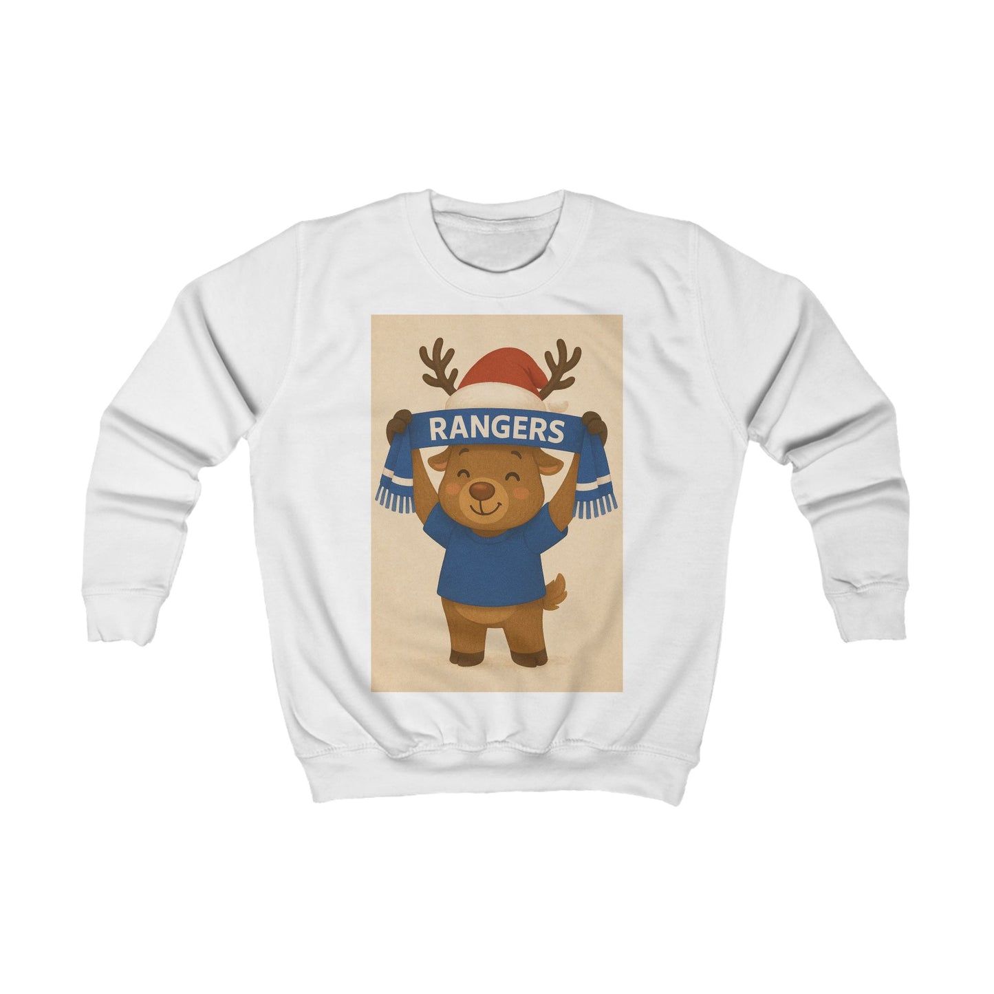 Children’s Rangers Reindeer Christmas Jumper
