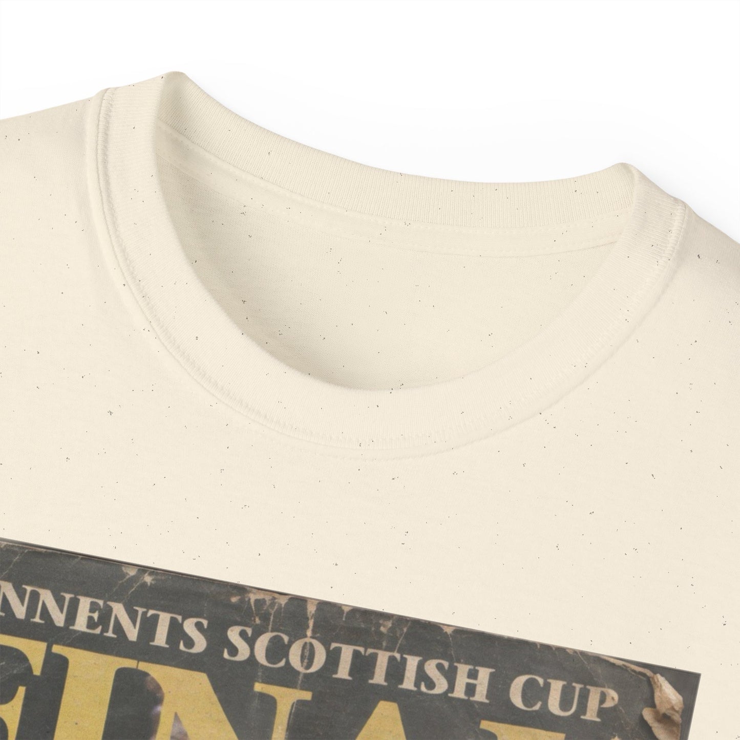 1994 Scottish Challenge Cup Final Dundee United Rangers Programme Poster Unisex Ultra Cotton Tee