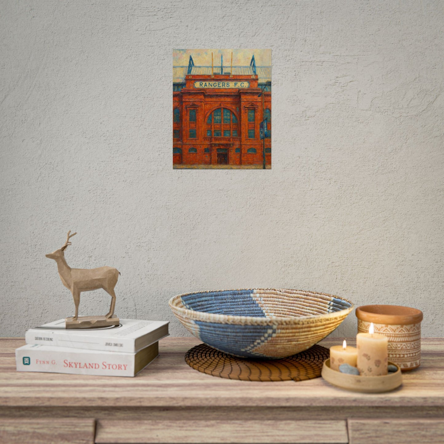 Ibrox Stadium Rangers FC Rolled Posters