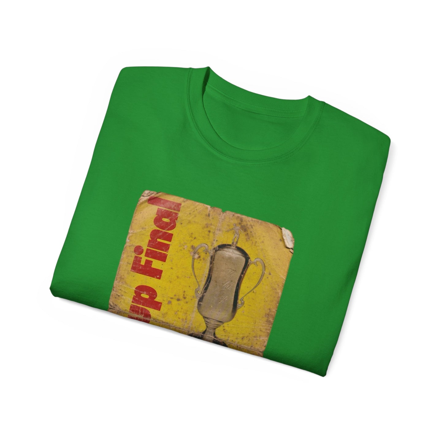 1985 Milk Cup Final Norwich City Sunderland Programme Poster Unisex Ultra Cotton Tee