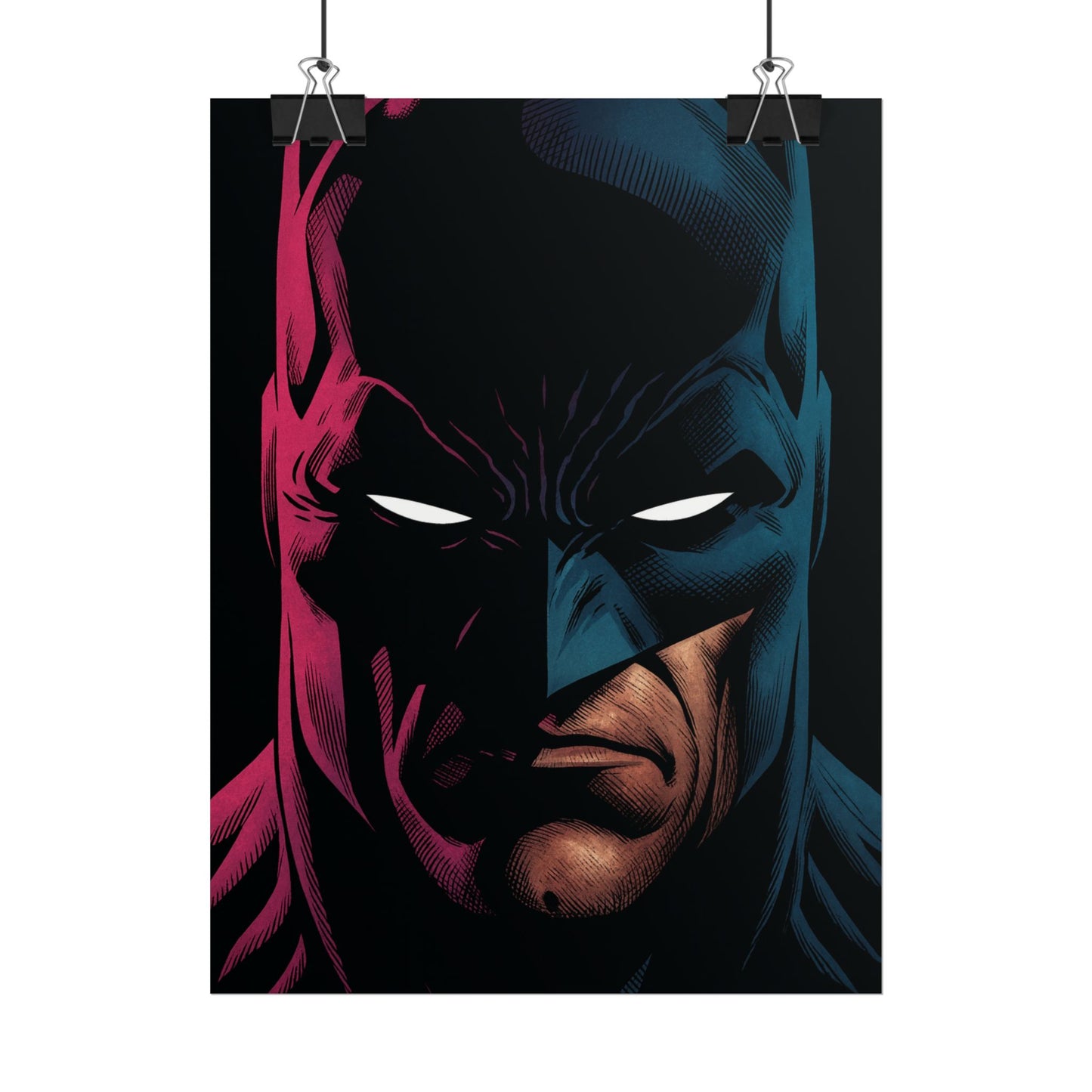 Batman Head Poster