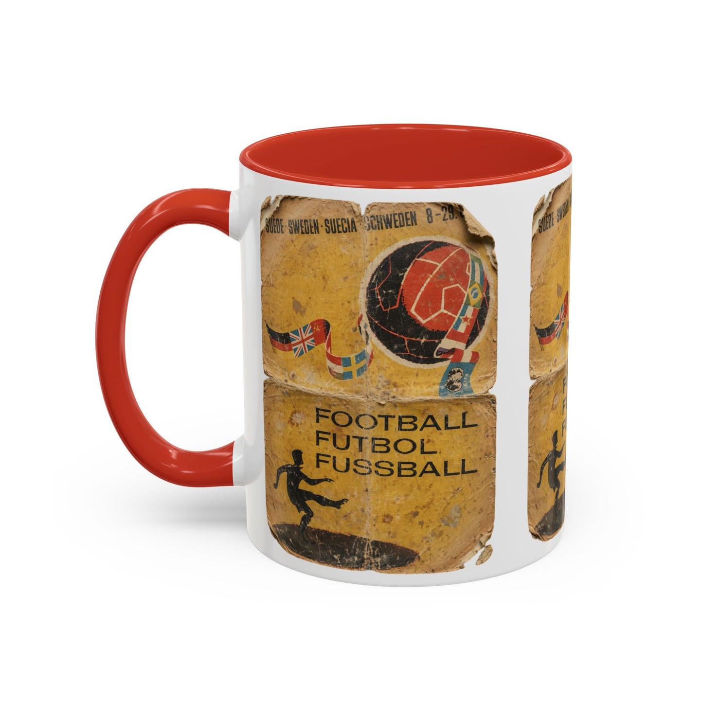 Sweden 58 World Cup Poster Coffee Mug (11, 15oz)