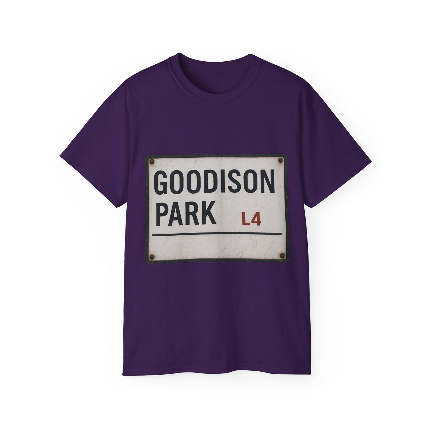 Goodison Park Everton Road Sign T-Shirt