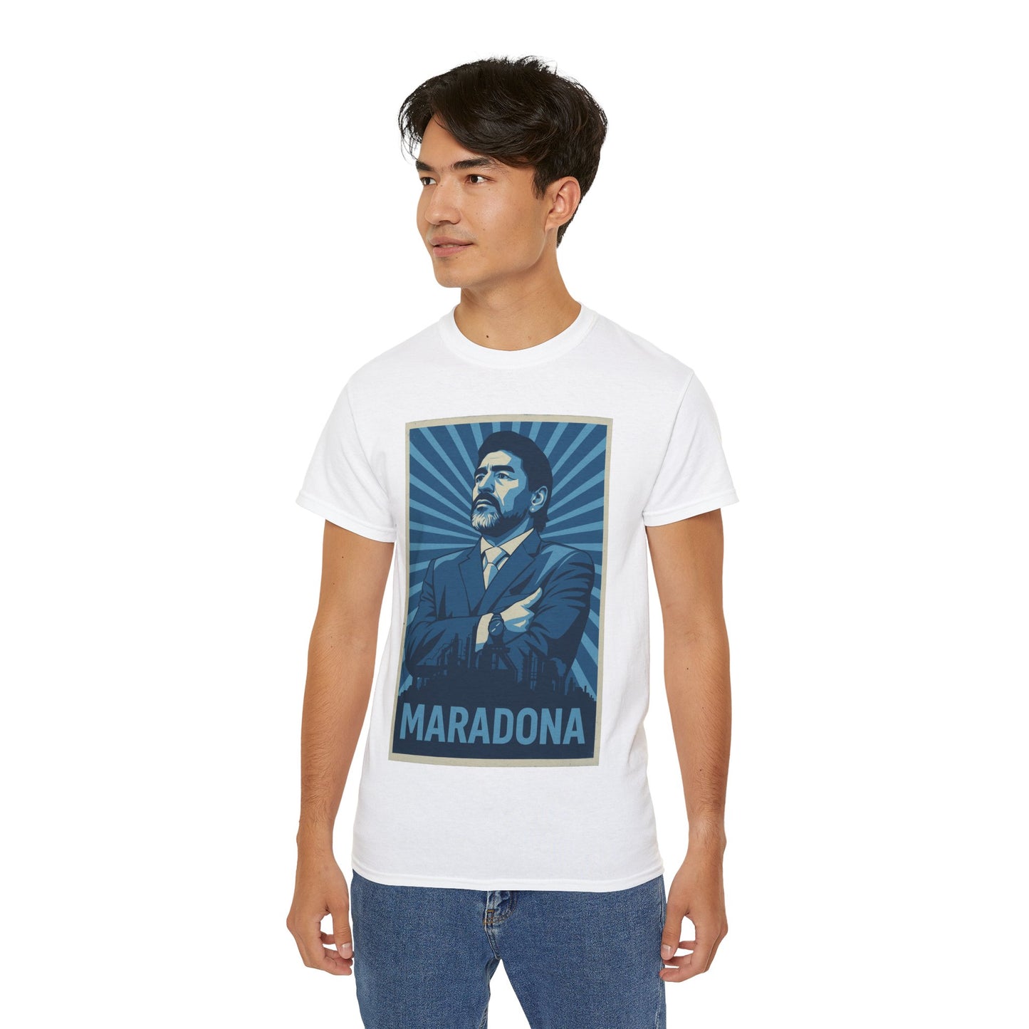 Maradona Propaganda Poster T-Shirt - Argentina