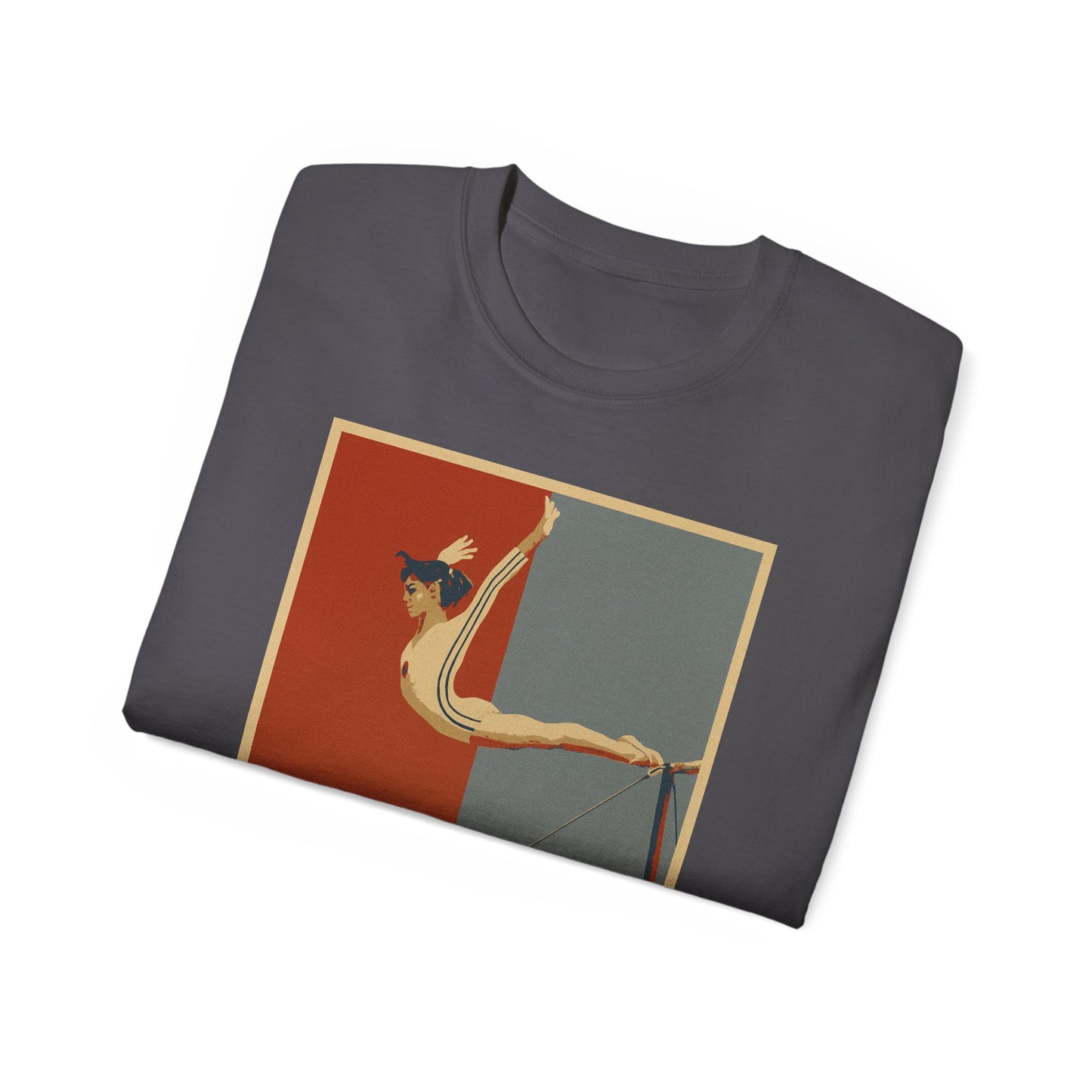 Nadia Comăneci Flying T-Shirt