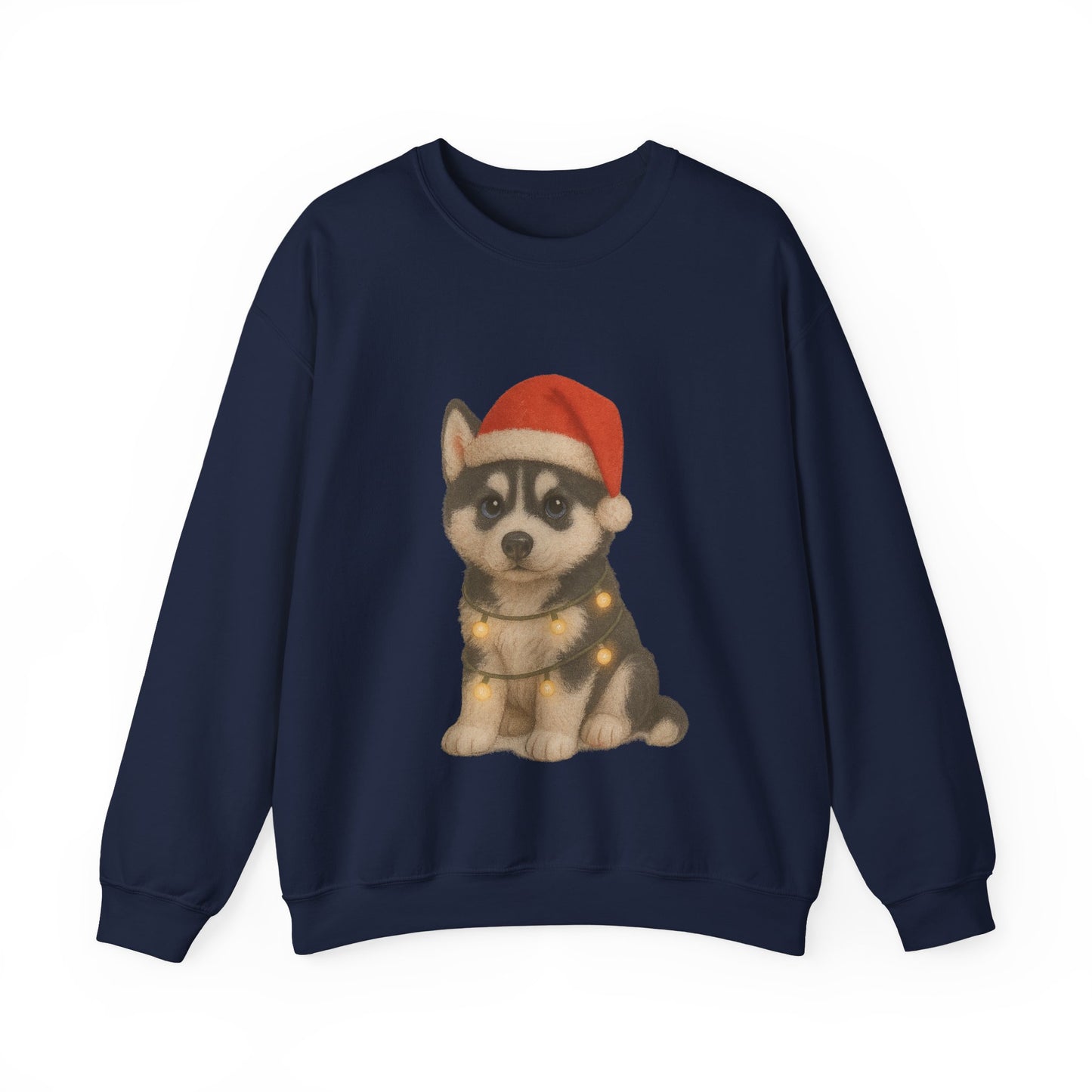 Husky Puppy Christmas Jumper