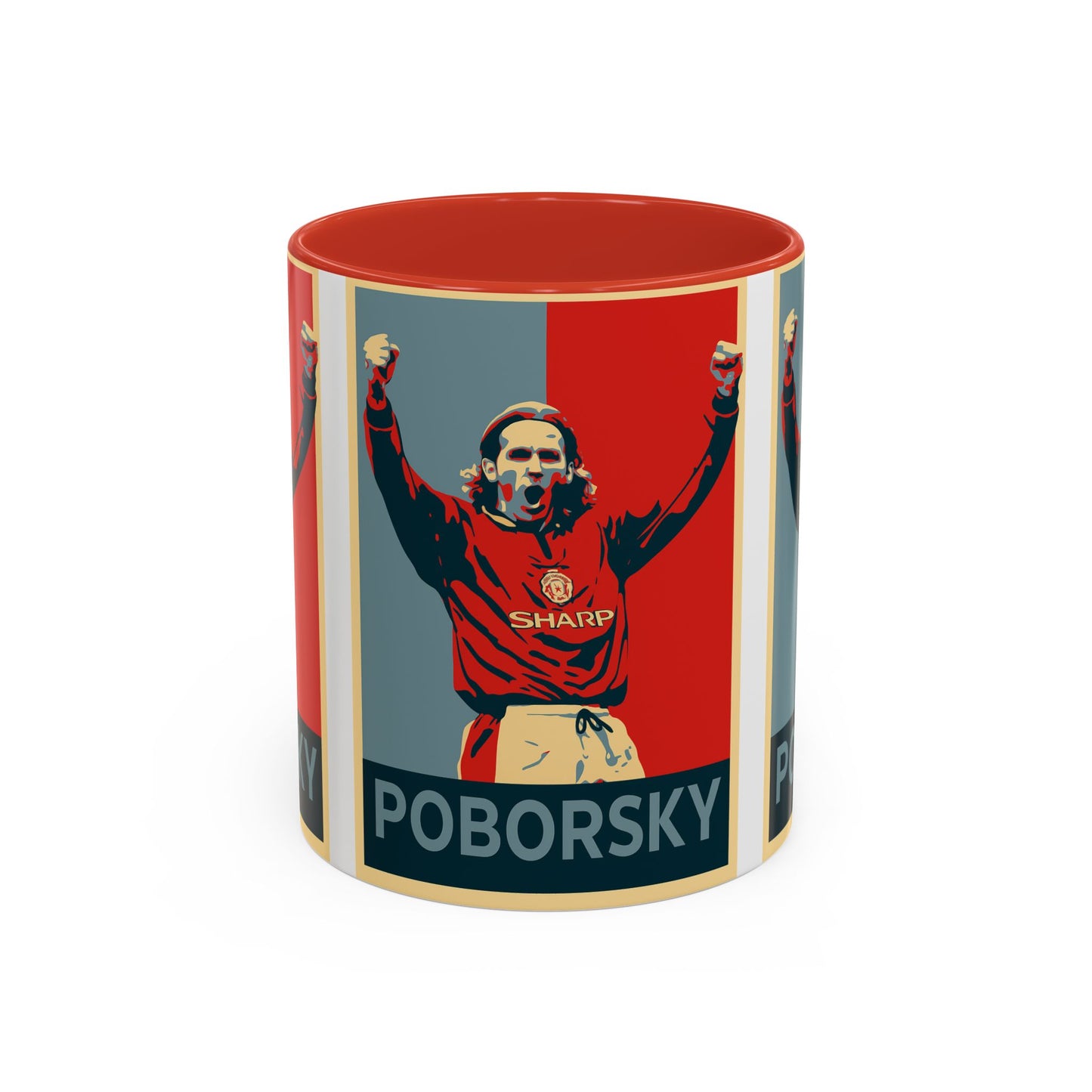 Karel Poborsky Hope Mug - Manchester United