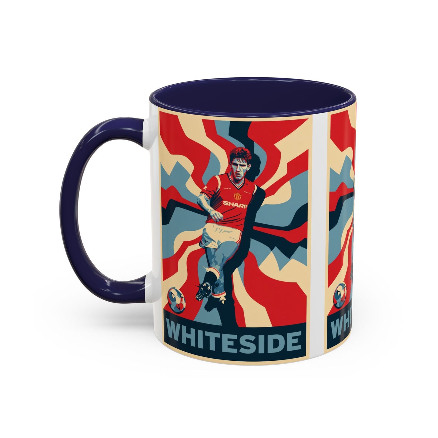 Norman Whiteside Accent Coffee Mug (11, 15oz)