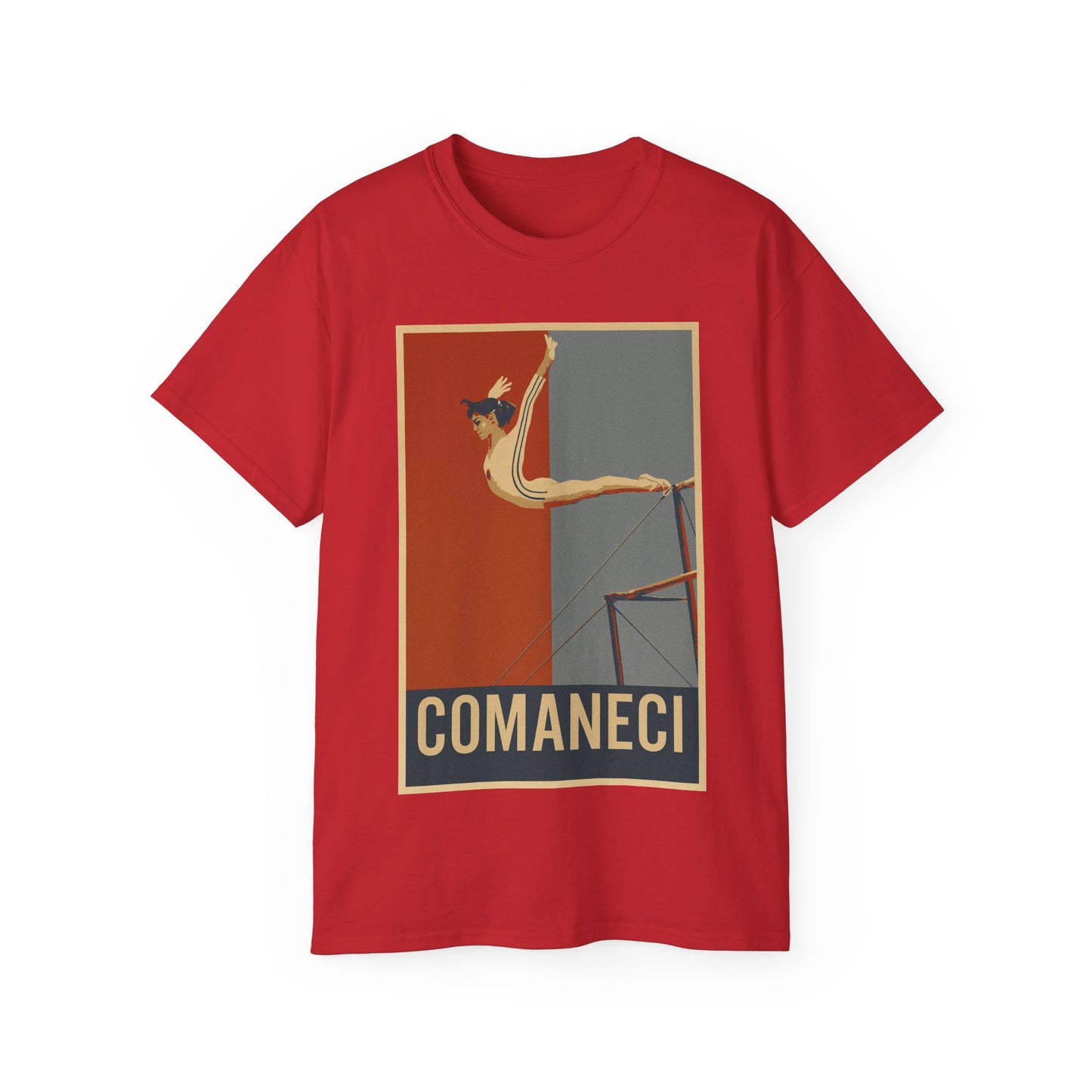 Nadia Comăneci Flying T-Shirt
