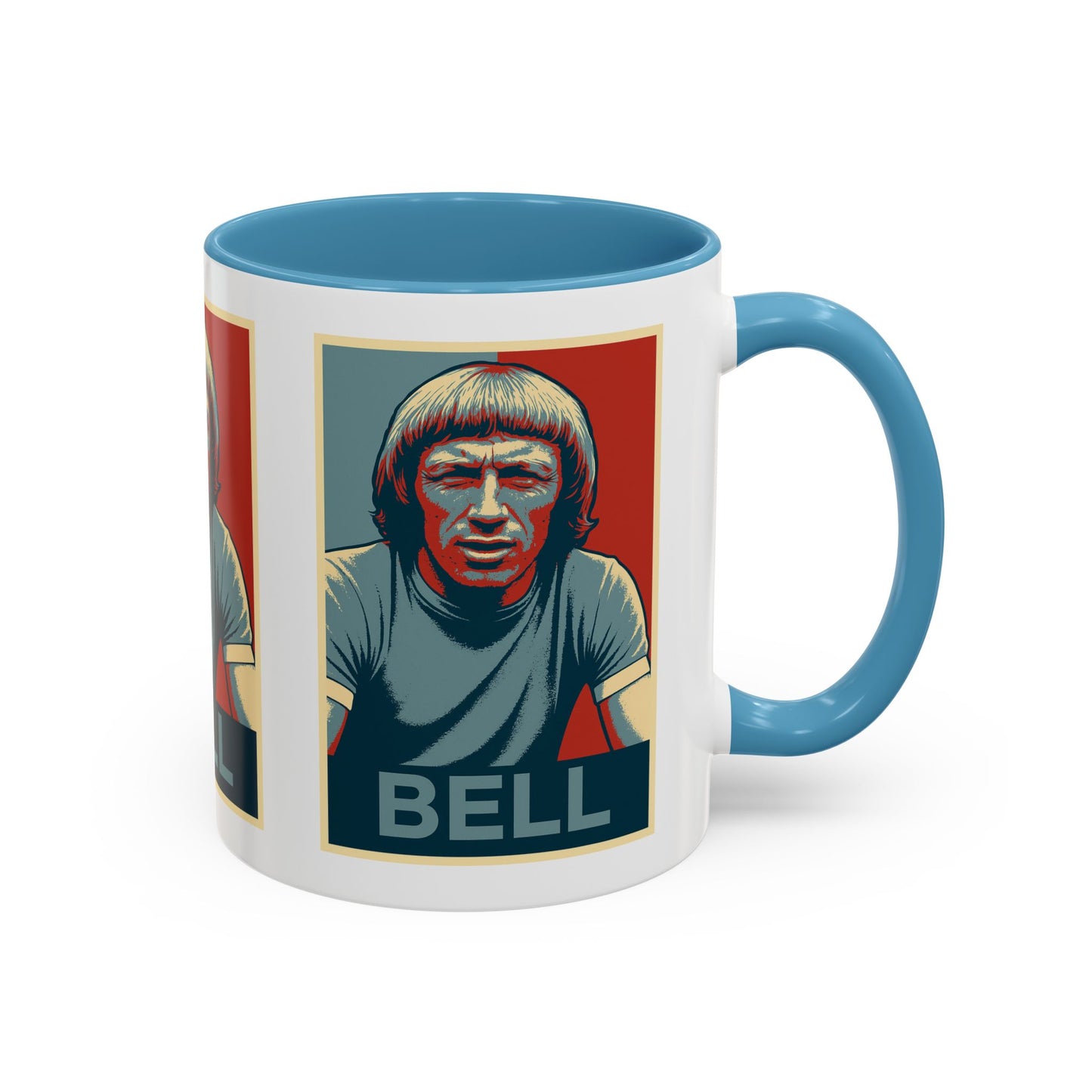Colin Bell Hope Poster Mug - Manchester City