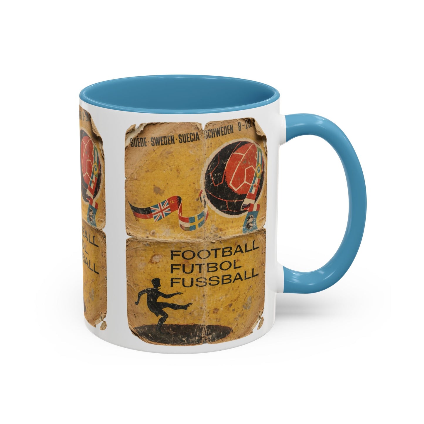 Sweden 58 World Cup Poster Coffee Mug (11, 15oz)