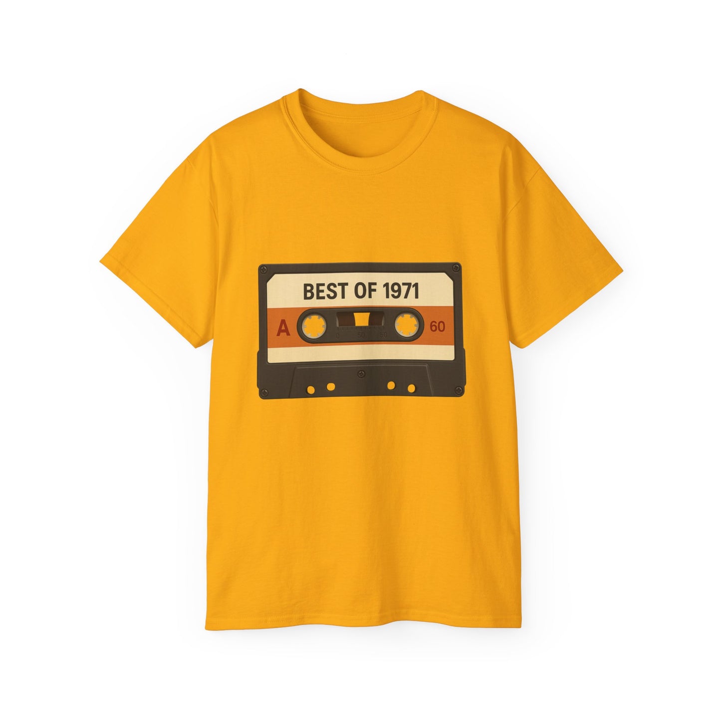 Retro Cassette Tape Best of 1971 T-Shirt