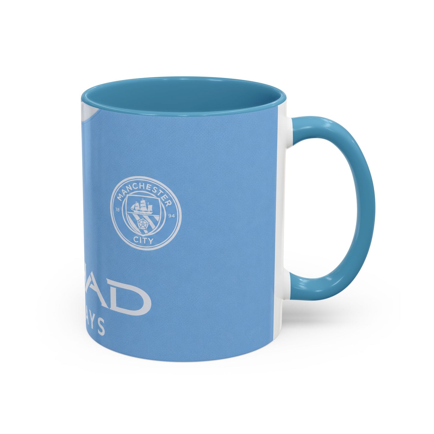 Manchester City 2026-27 Shirt Accent Coffee Mug (11, 15oz)