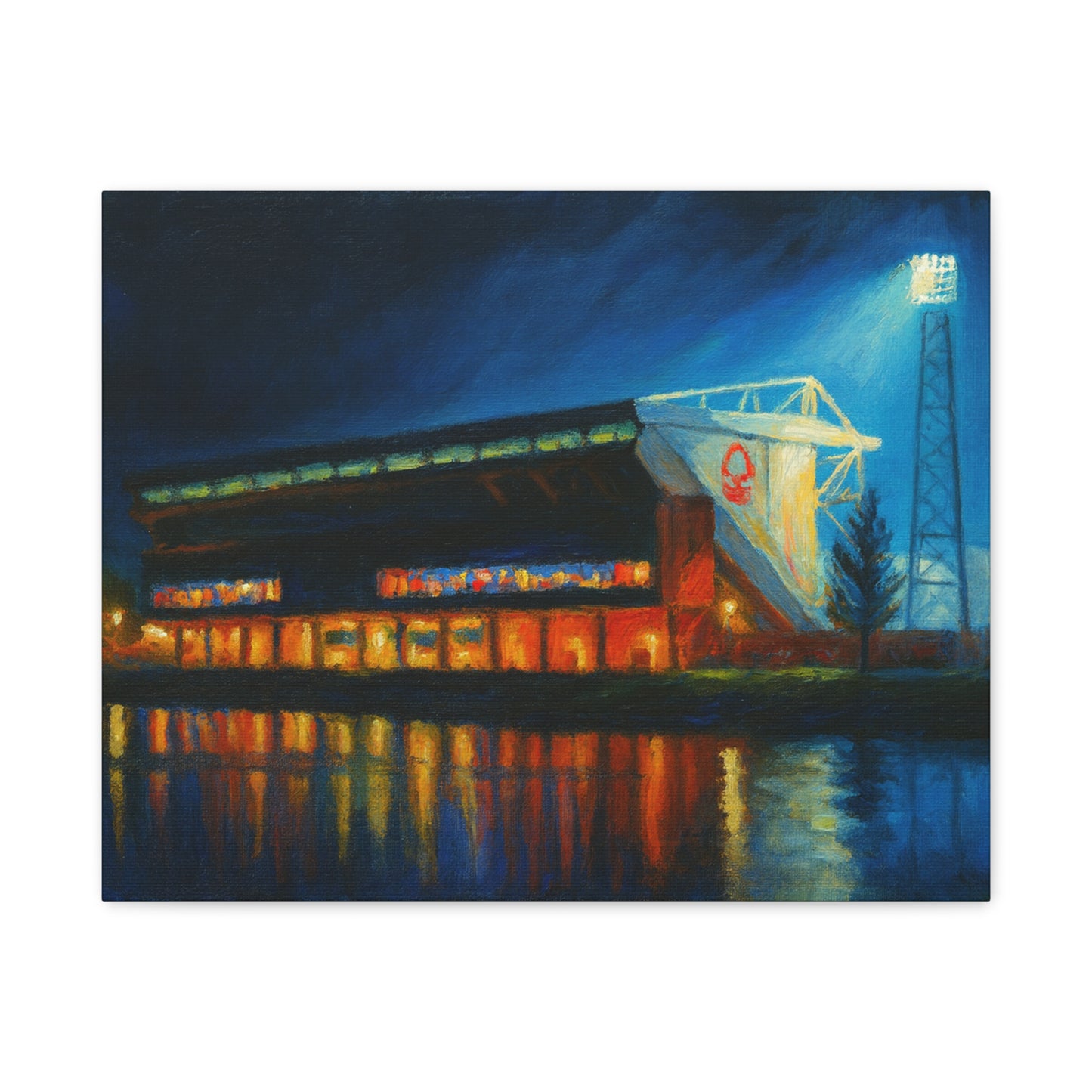 Nottingham Forest City Ground Art Canvas