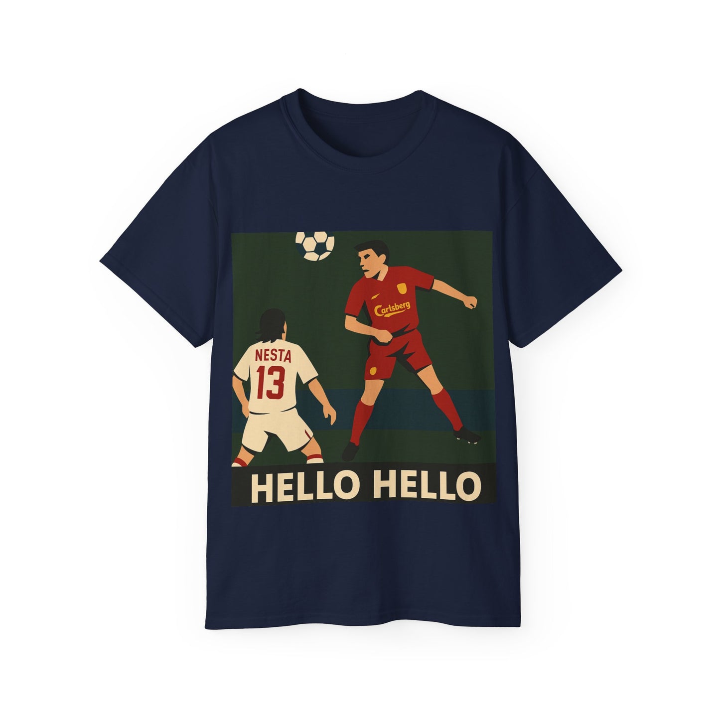 Hello Hello Steven Gerrard T-Shirt - Liverpool