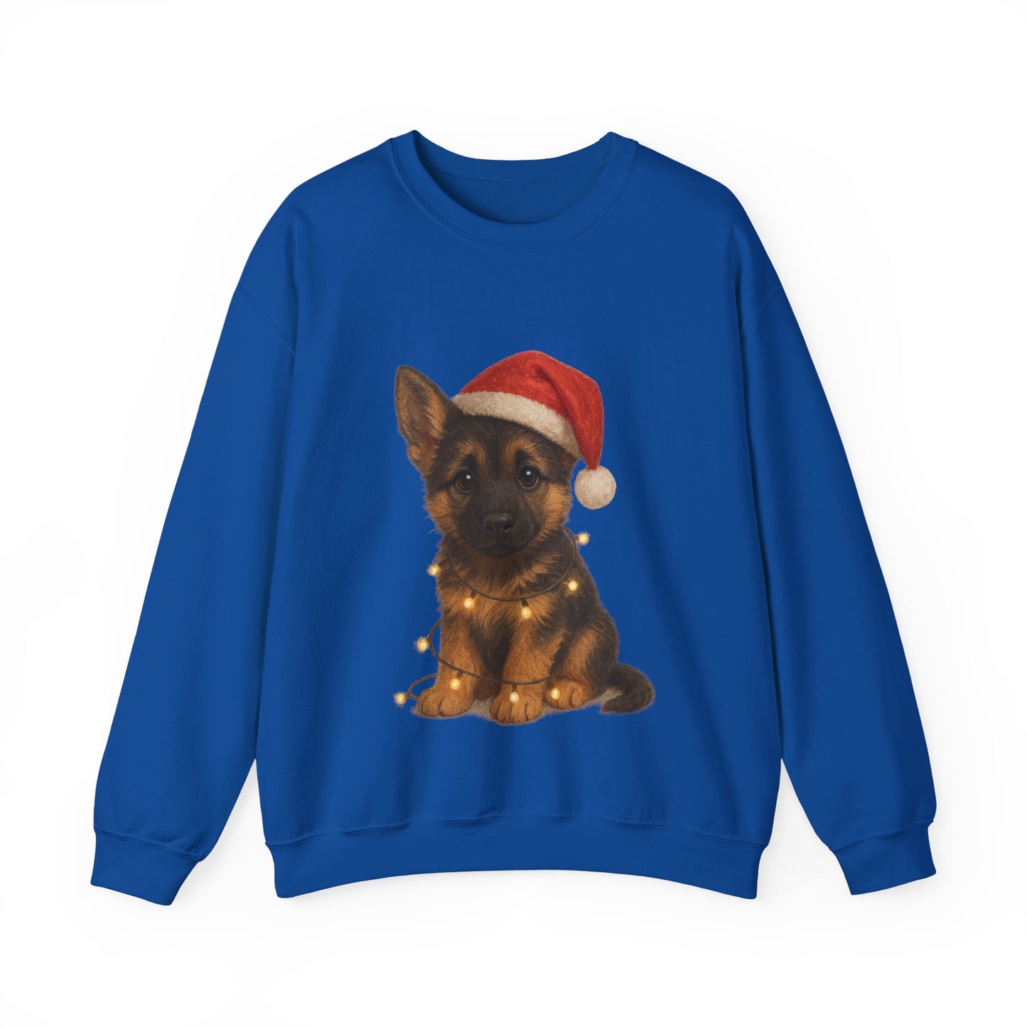 Christmas German Shepherd Puppy Sweatshirt