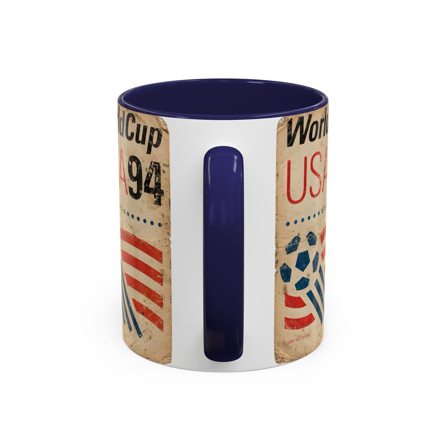 USA 94 World Cup Ball and Stripes Coffee Mug (11, 15oz)